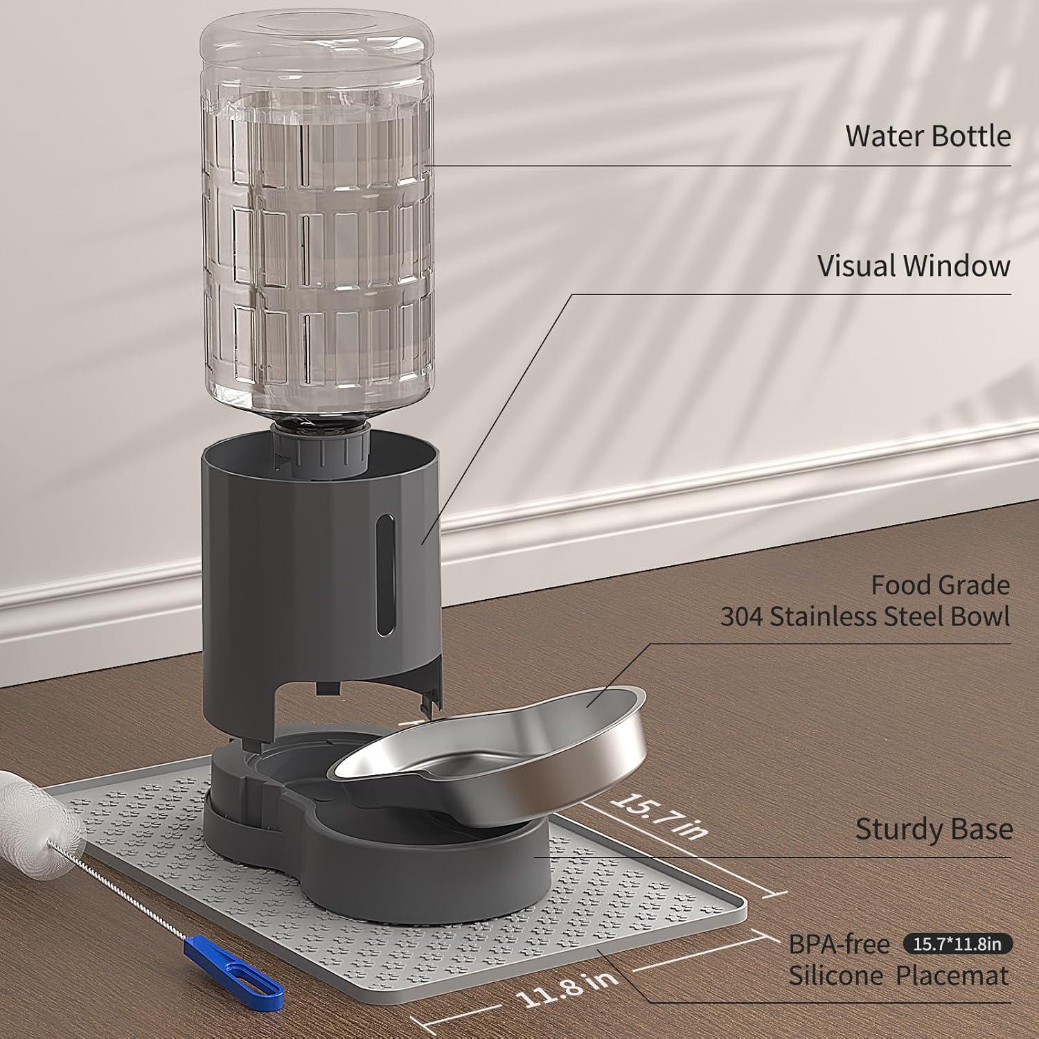 Dispensador de Agua Automático JUNSPOW 4L para Gatos y Perros