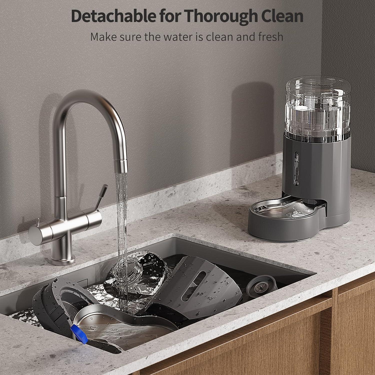 Dispensador de Agua Automático JUNSPOW 4L para Gatos y Perros