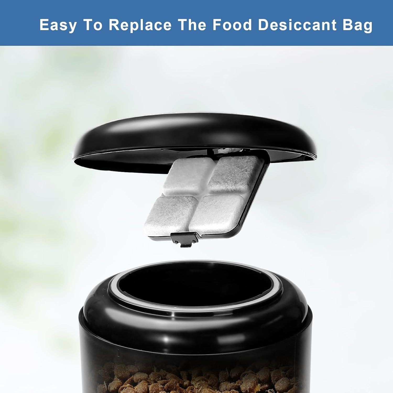 12 Bolsas Deshidratantes para Alimentos Mascotas Petlibro 7.6cm