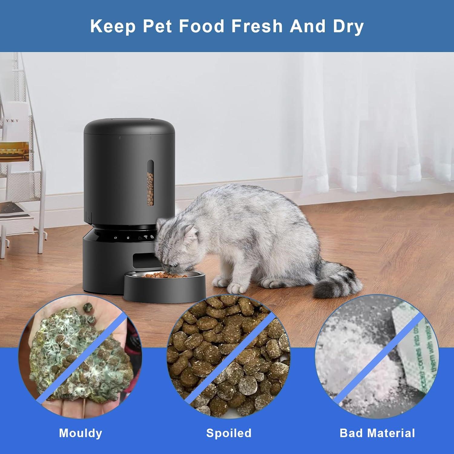 12 Bolsas Deshidratantes para Alimentos Mascotas Petlibro 7.6cm