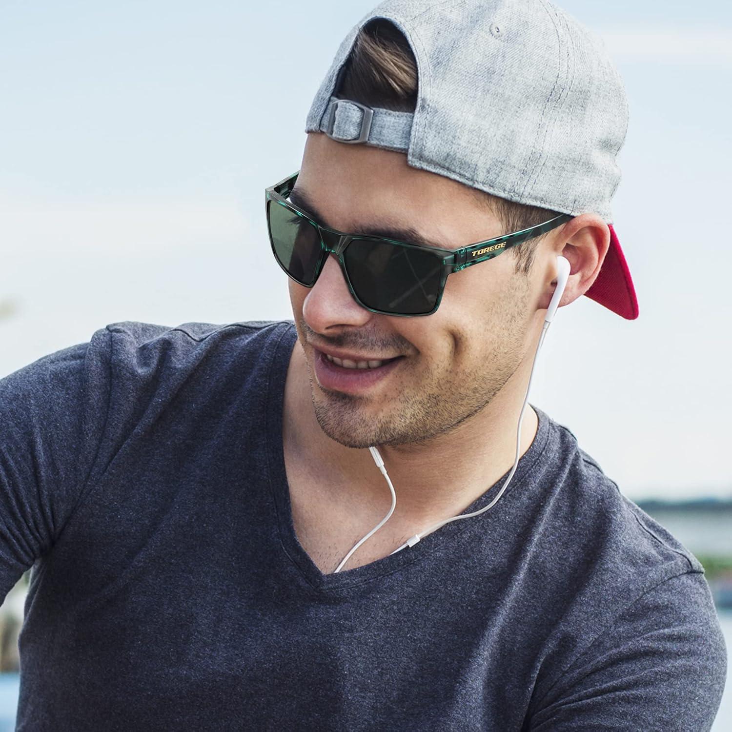 Gafas de sol deportivas TOREGE TR65 polarizadas UV400