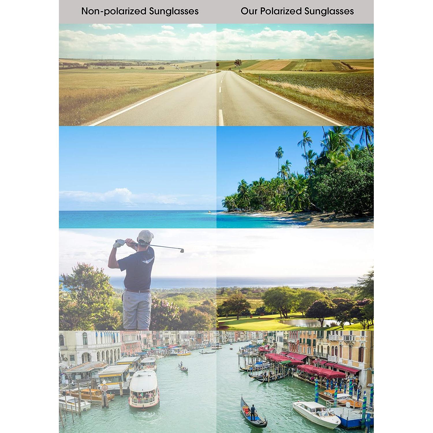 Gafas de Sol Aviador Polarizadas JIM HALO Café Mate 55mm