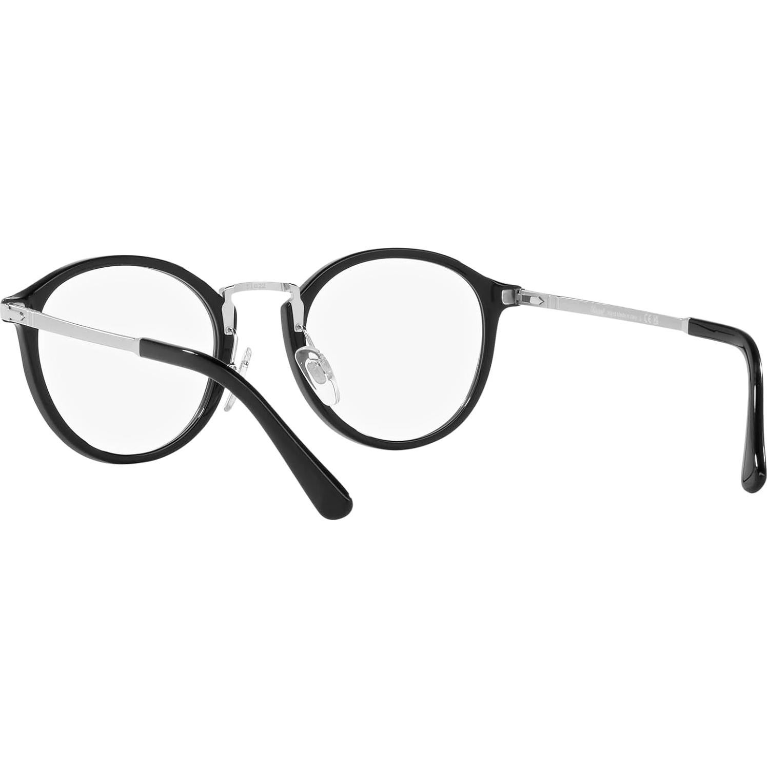 Gafas Recetadas Persol PO3309V Redondas 51mm Negro