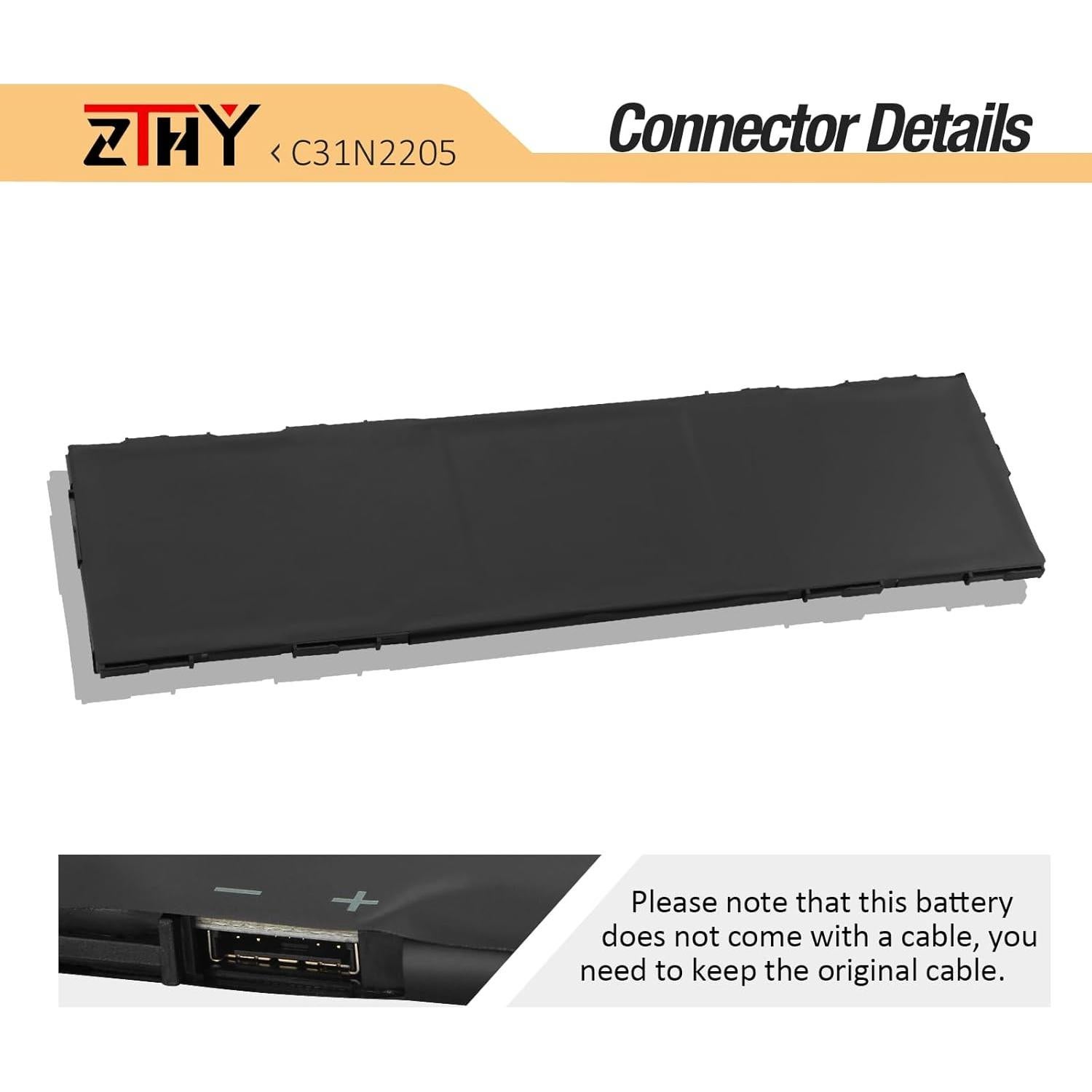 Batería ZTHY C31N2205 para Asus Chromebook Vibe 11.61V 63Wh