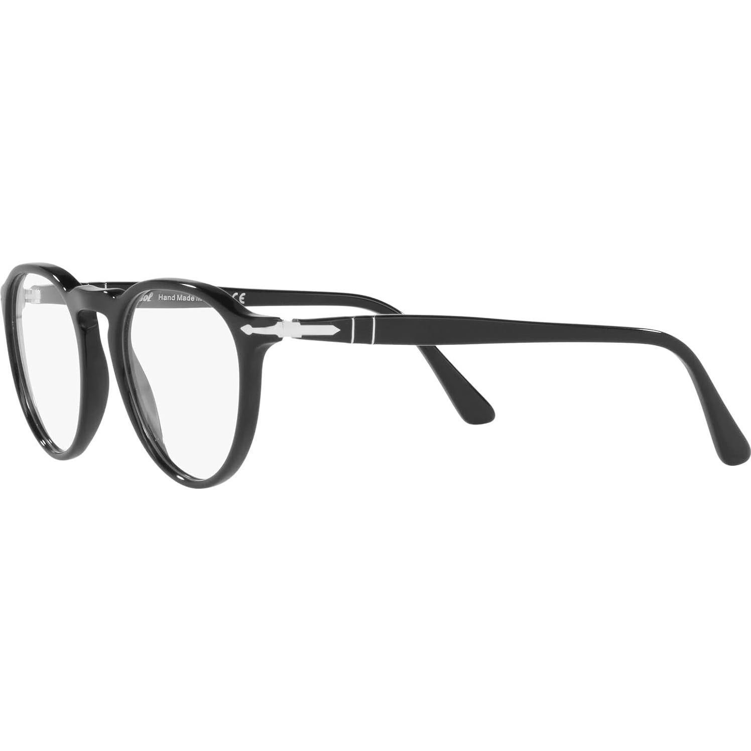 Gafas de Prescripción Persol PO3286V Redondas Negras 49mm