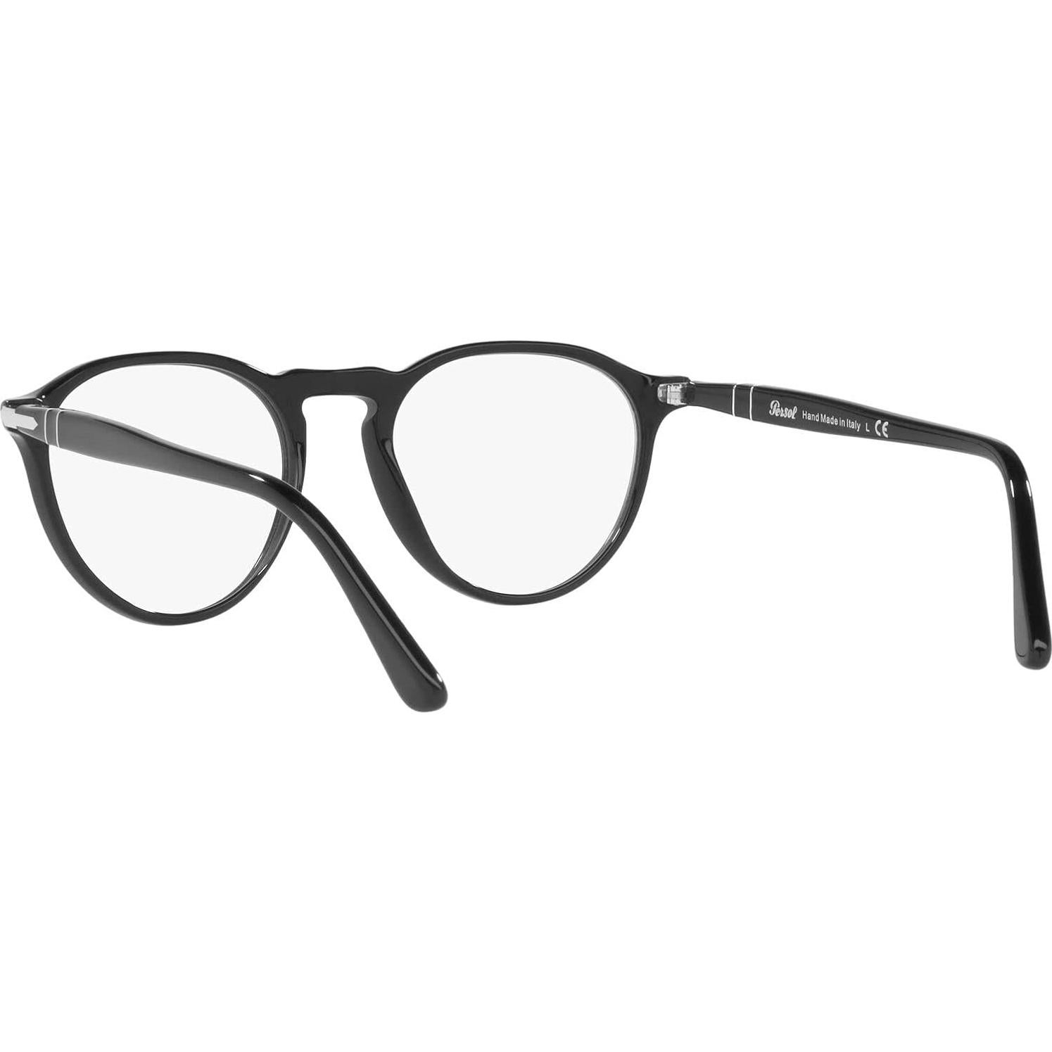 Gafas de Prescripción Persol PO3286V Redondas Negras 49mm