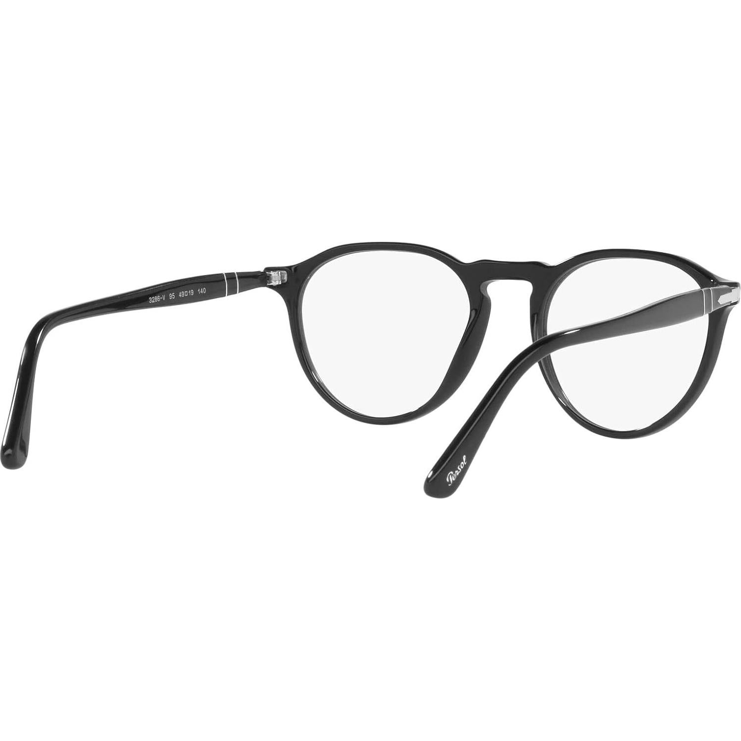 Gafas de Prescripción Persol PO3286V Redondas Negras 49mm