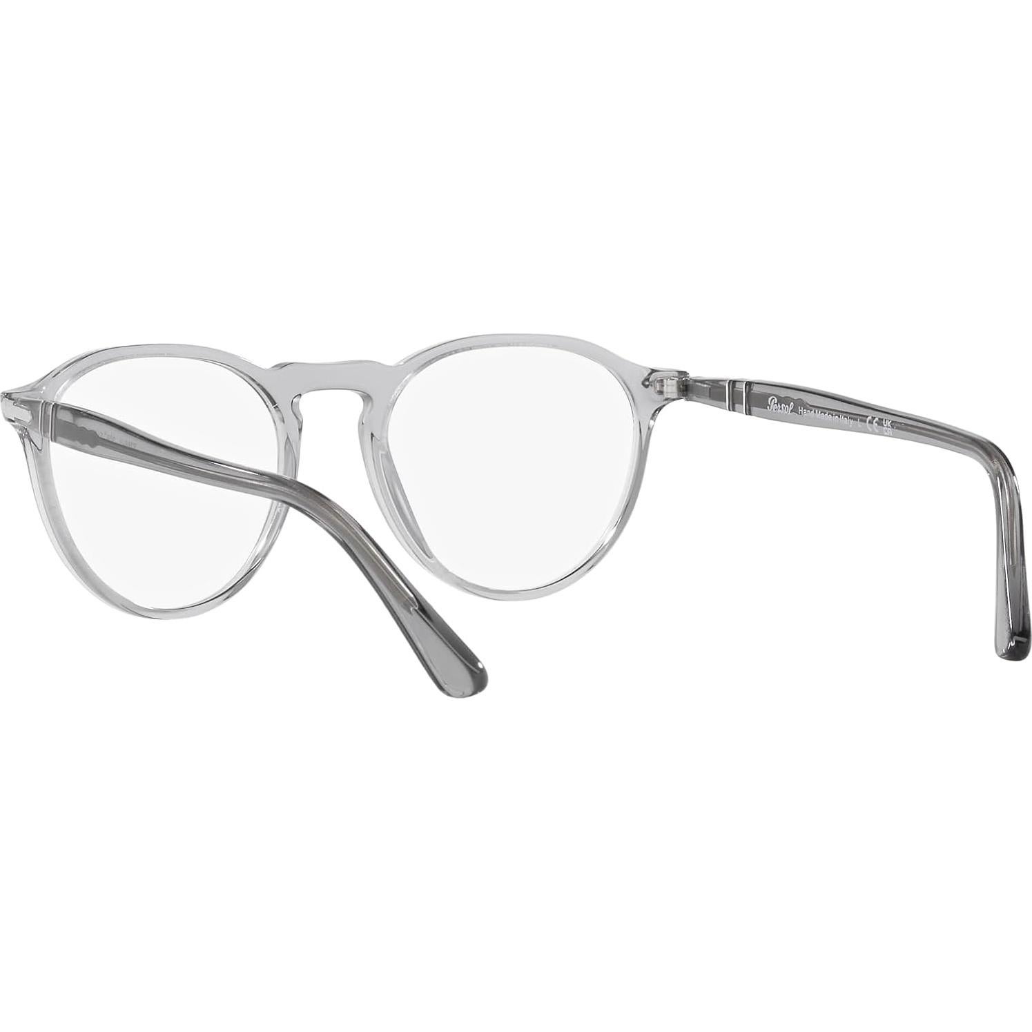 Montura de Gafas Redondas Persol PO3286V Gris 51mm