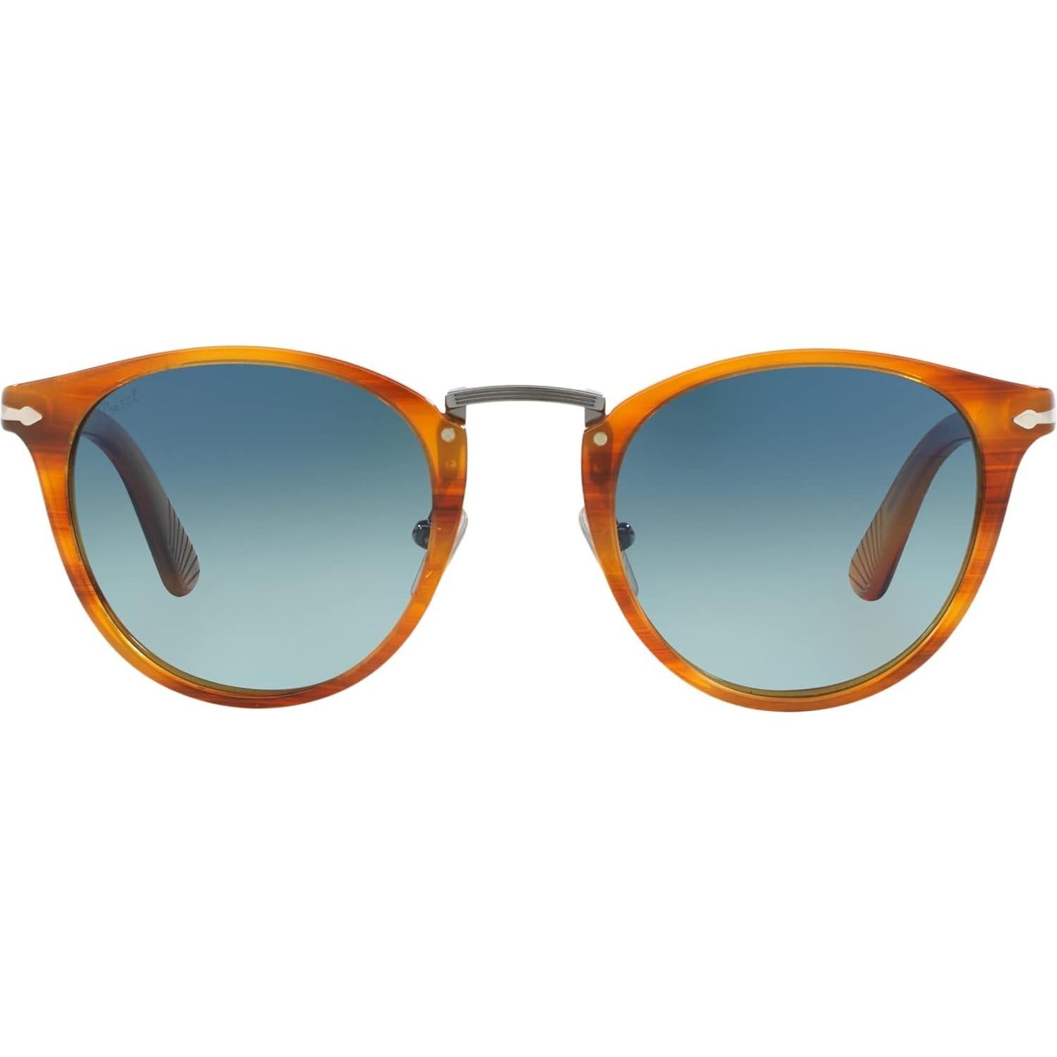 Gafas de sol Persol PO3108S 49mm Marrón Rayas Polarizadas