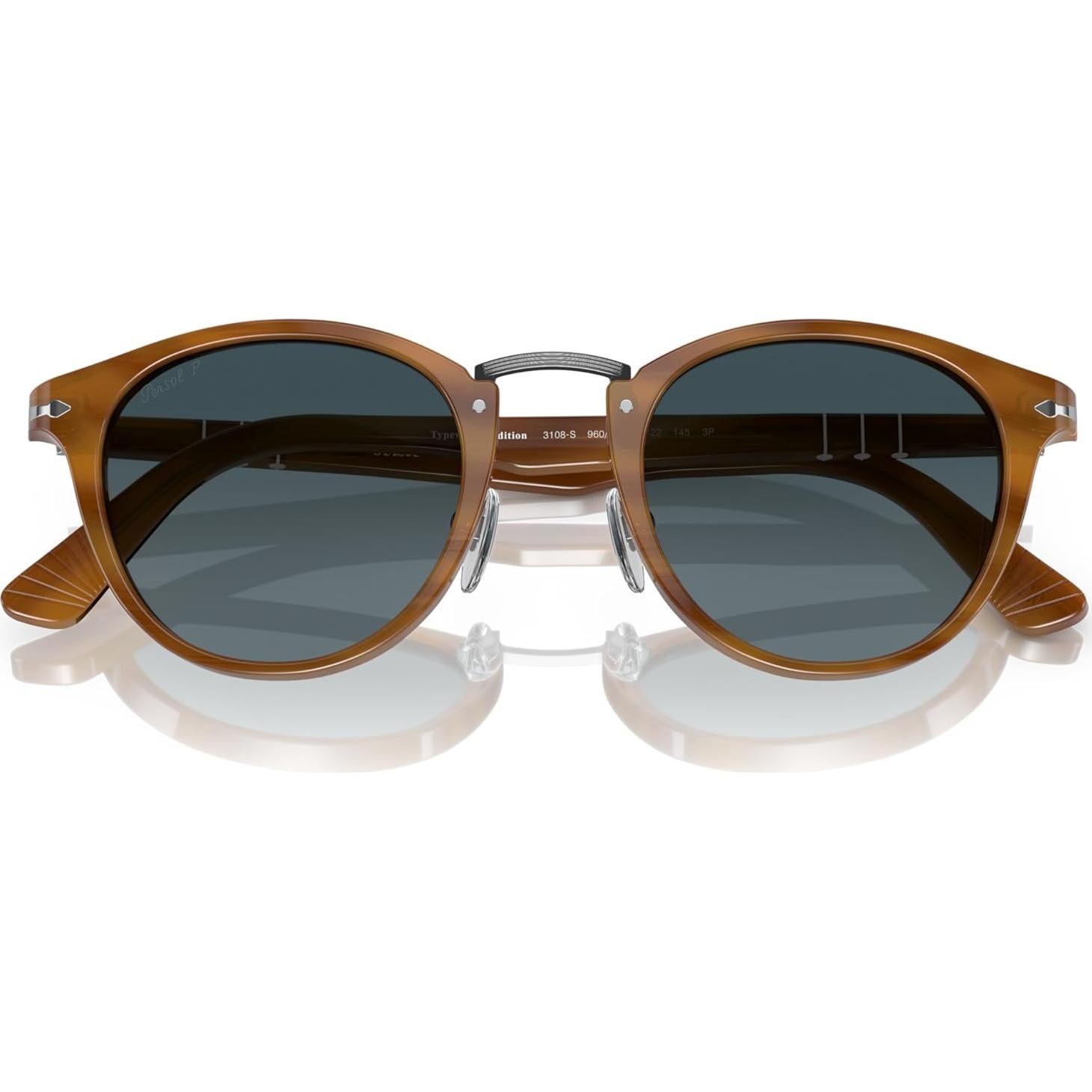 Gafas de sol Persol PO3108S 49mm Marrón Rayas Polarizadas