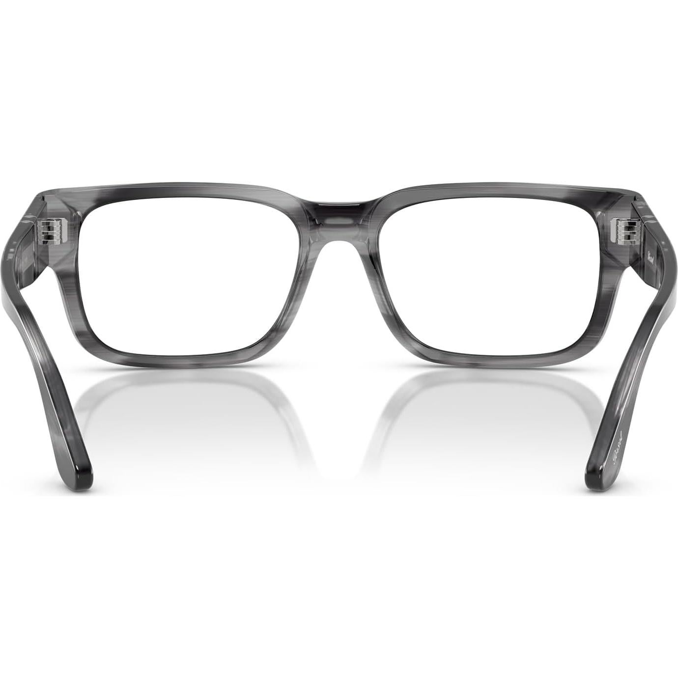 Montura de Gafas Rectangulares Persol PO3315V Gris 55mm