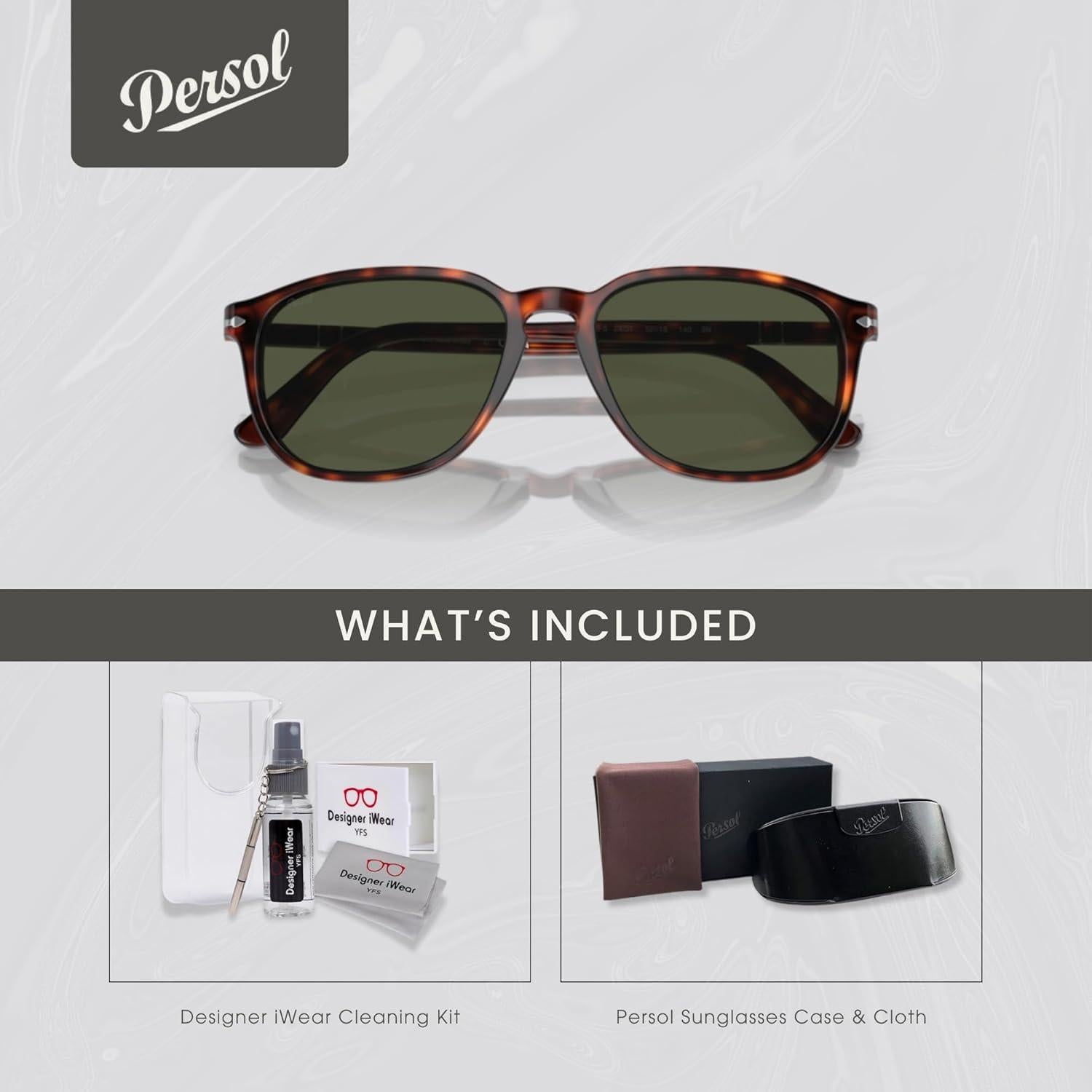 Gafas de Sol Persol PO3019S Cuadradas para Hombres