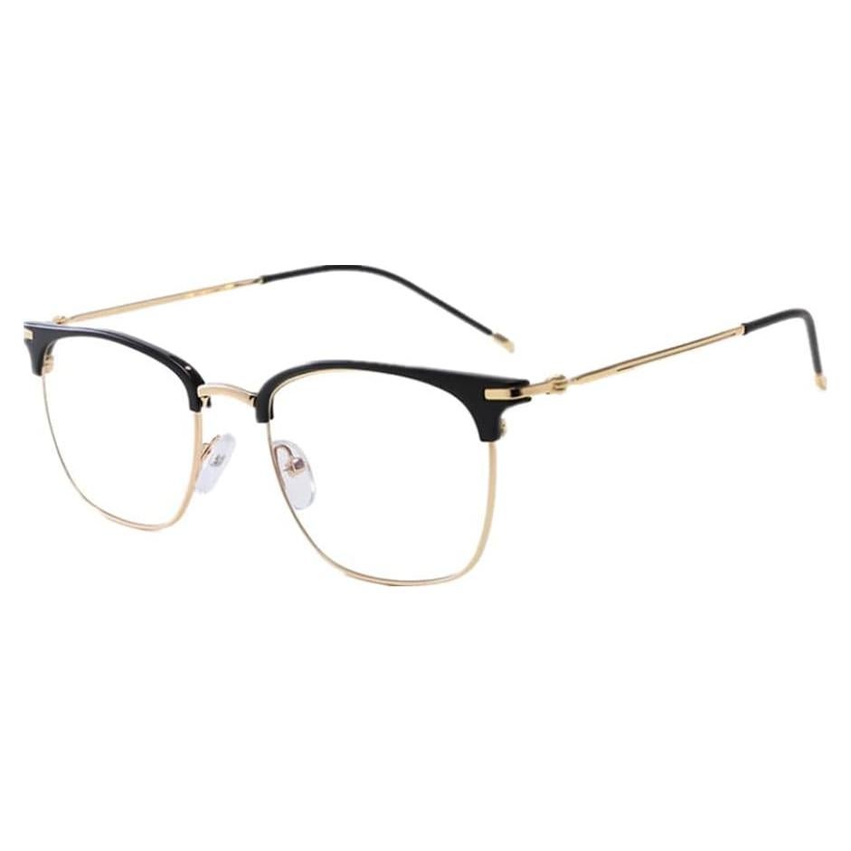 Gafas de Óptica Retro Shiratori Vintage 43mm Lentes Claros