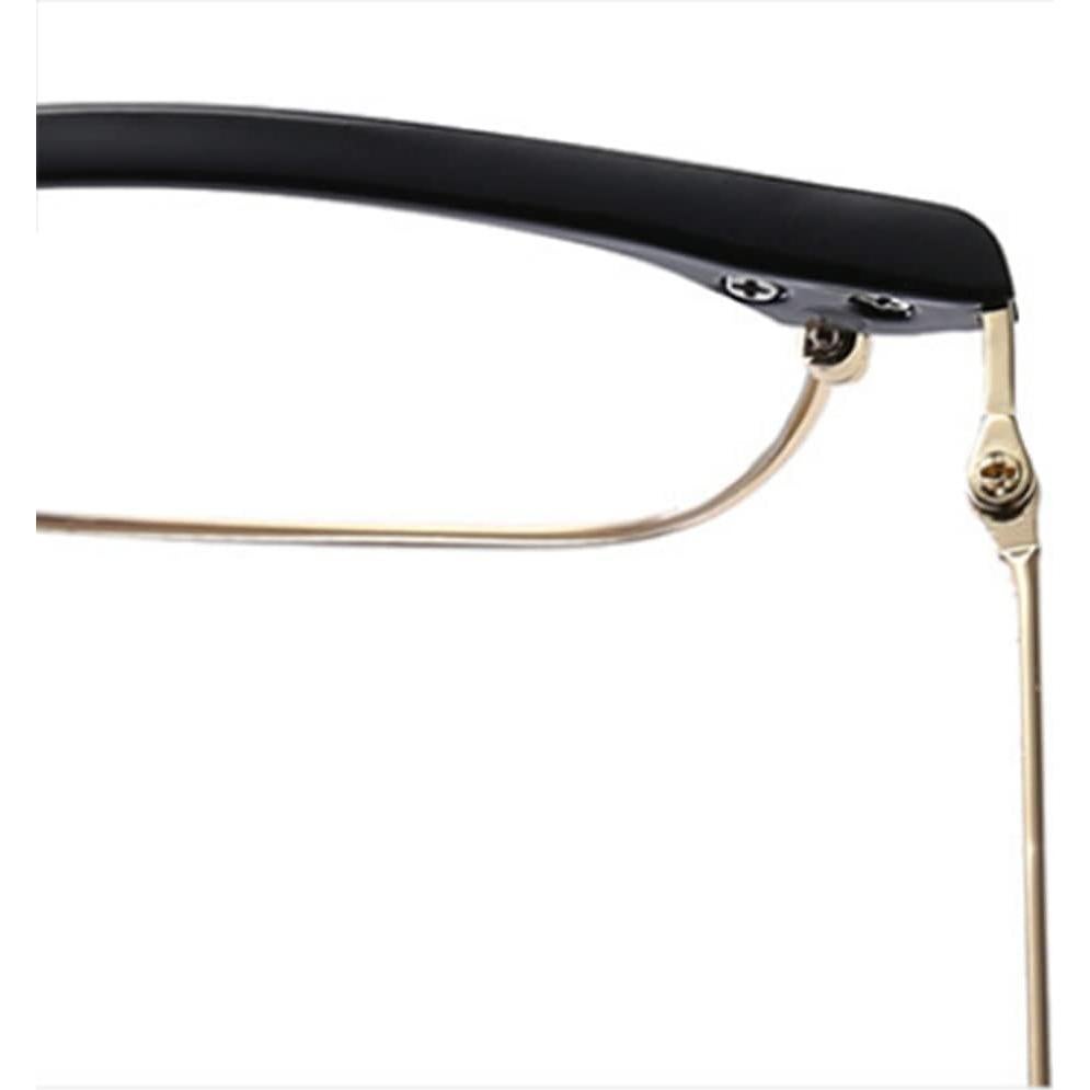 Gafas de Óptica Retro Shiratori Vintage 43mm Lentes Claros