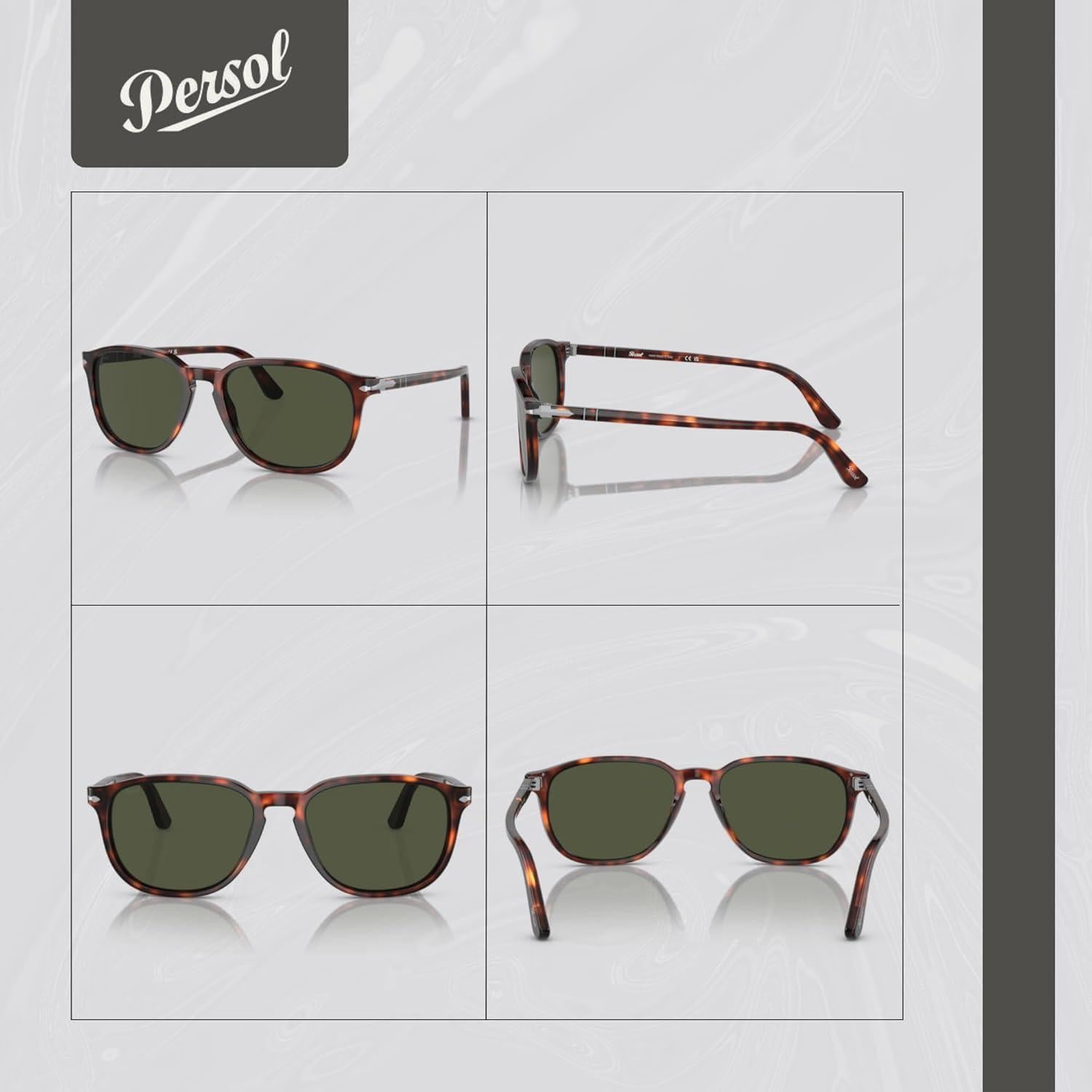 Gafas de Sol Persol PO3019S Cuadradas para Hombres