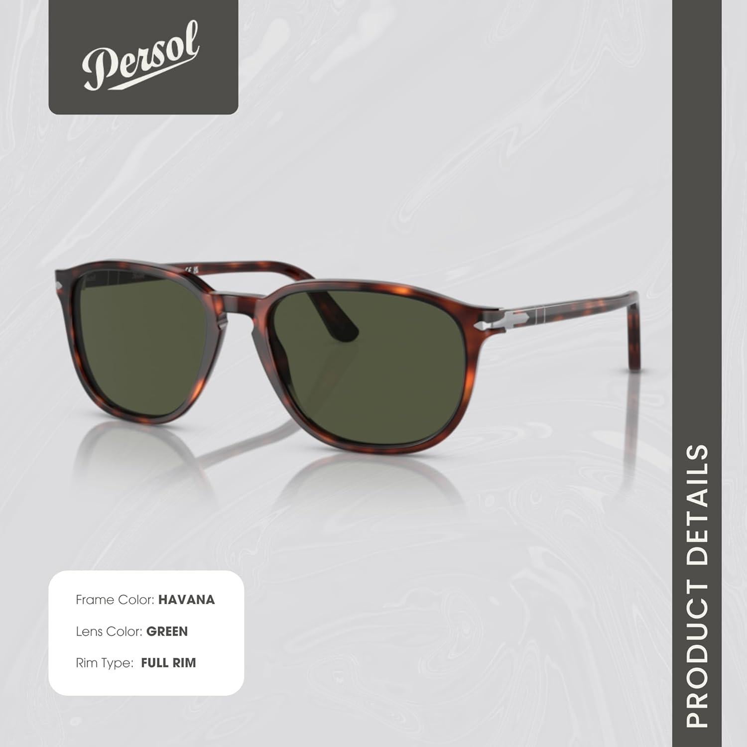 Gafas de Sol Persol PO3019S Cuadradas para Hombres