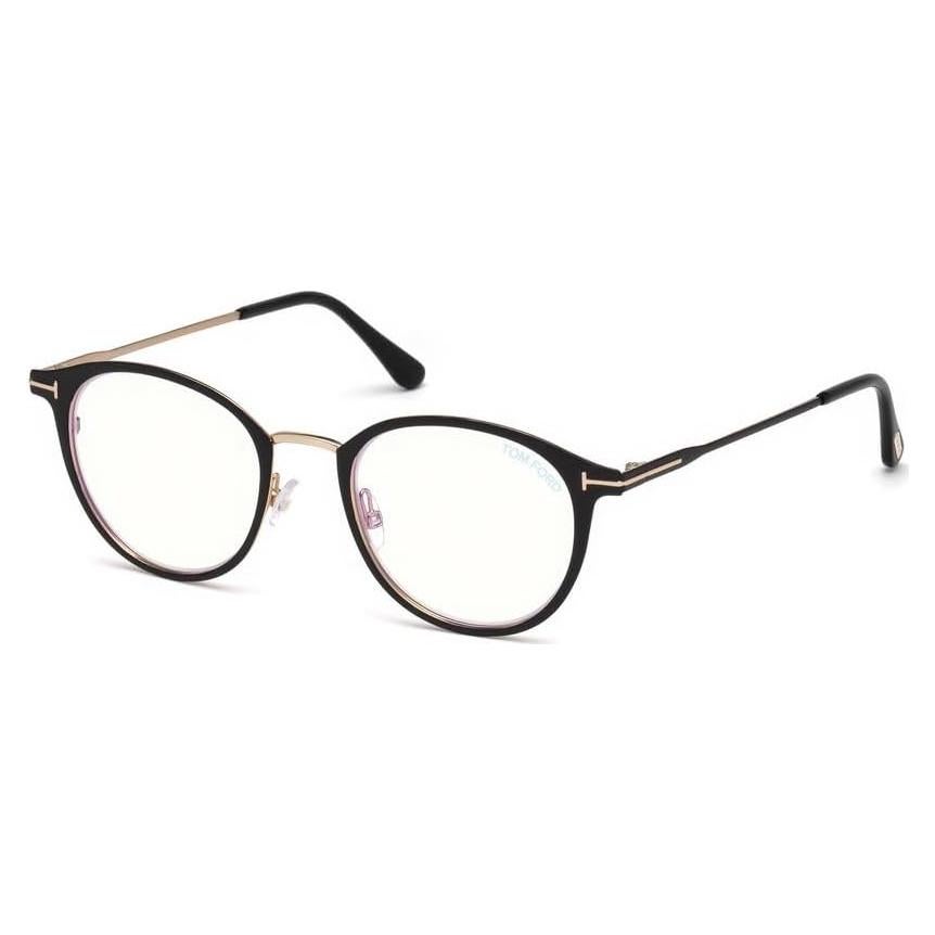 Gafas de Sol Tom Ford TF5528-B Hombre Negro Mate/Oro Rosa