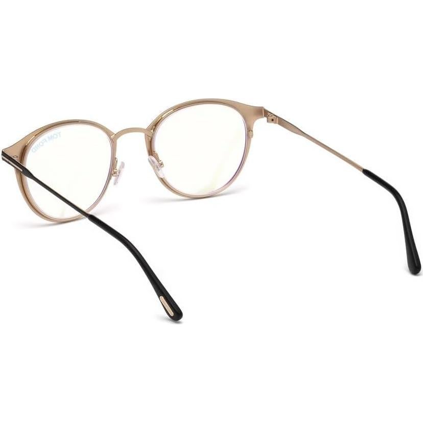 Gafas de Sol Tom Ford TF5528-B Hombre Negro Mate/Oro Rosa