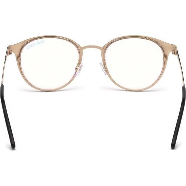 Gafas de Sol Tom Ford TF5528-B Hombre Negro Mate/Oro Rosa