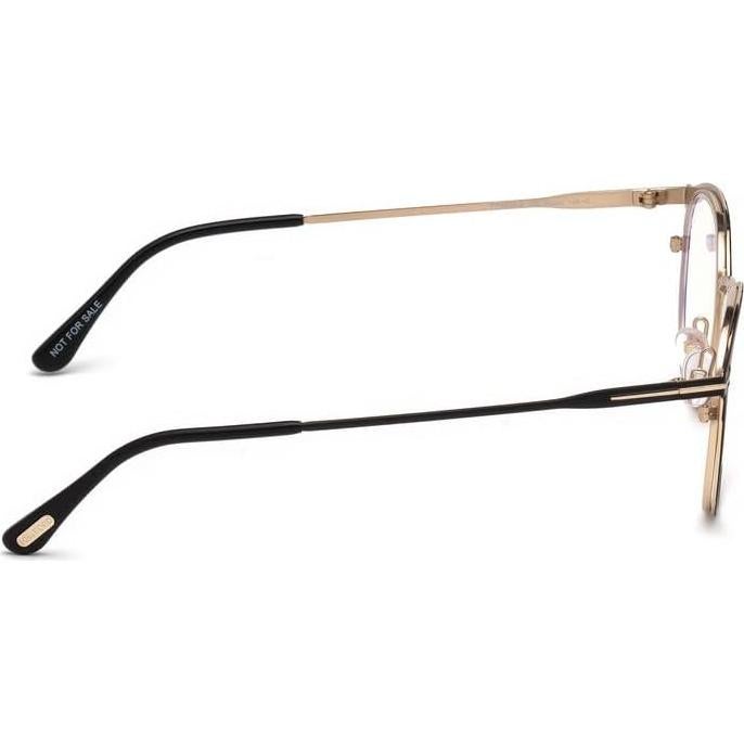 Gafas de Sol Tom Ford TF5528-B Hombre Negro Mate/Oro Rosa