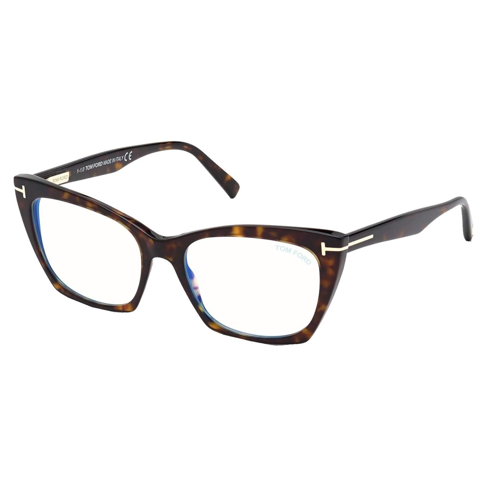 Gafas Tom Ford TF5709-B Ojo de Gato Bloque Azul 54/17/140