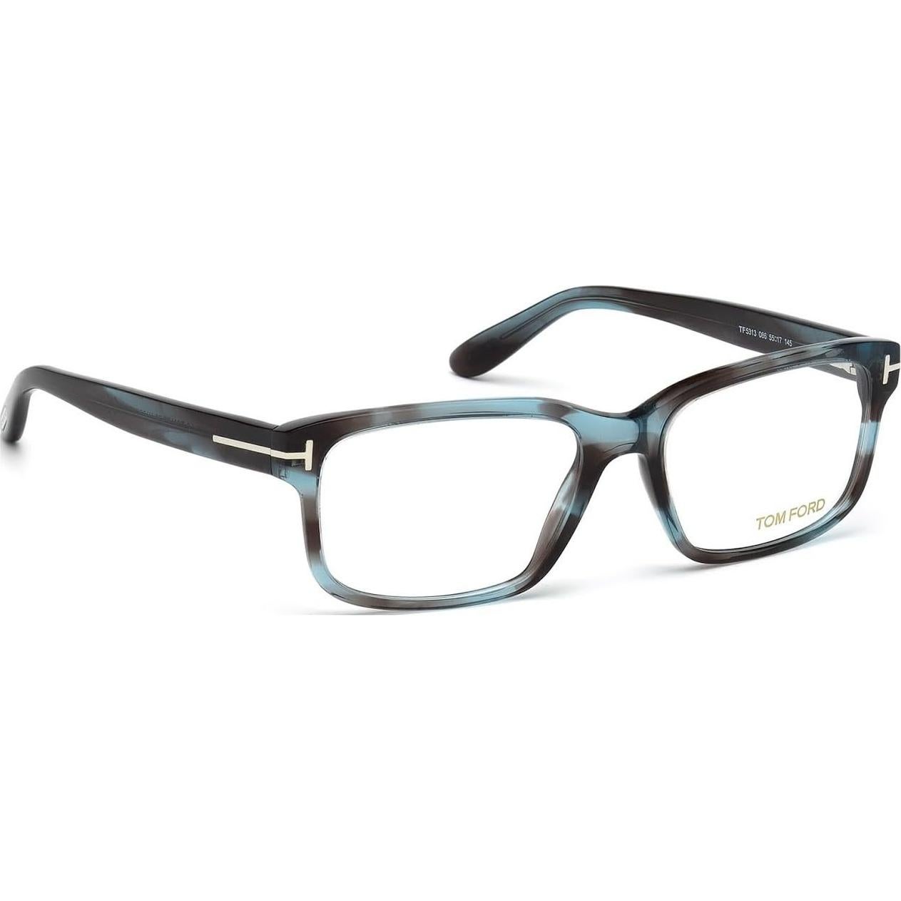 Gafas Tom Ford FT5313 086 Acetato Gris Azul 55mm