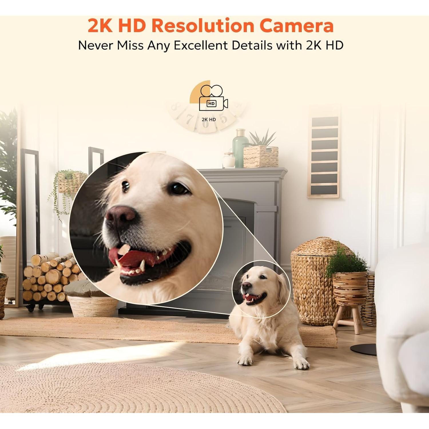 Cámara de Seguridad Owltron 2K WiFi con Visión Nocturna