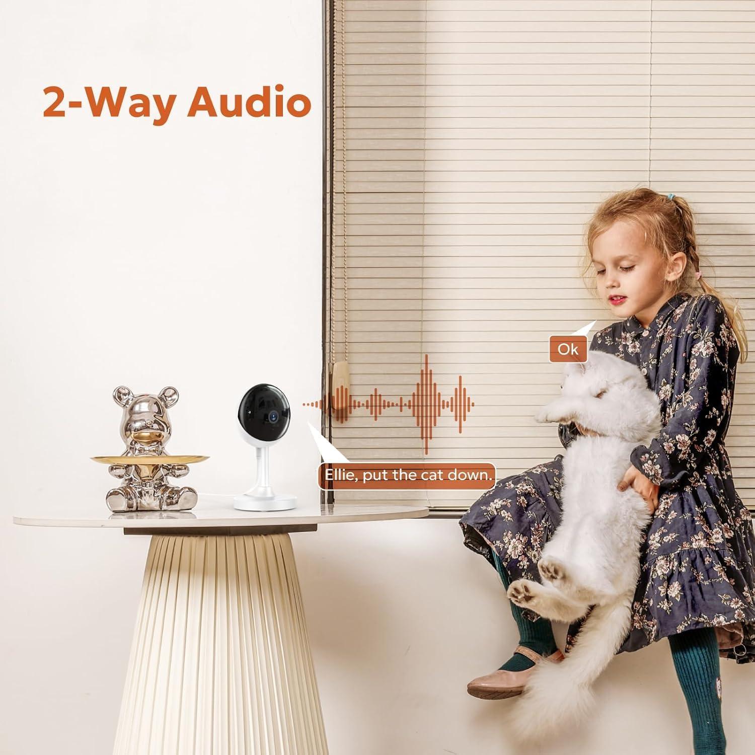 Cámara de Seguridad Owltron 2K WiFi con Visión Nocturna