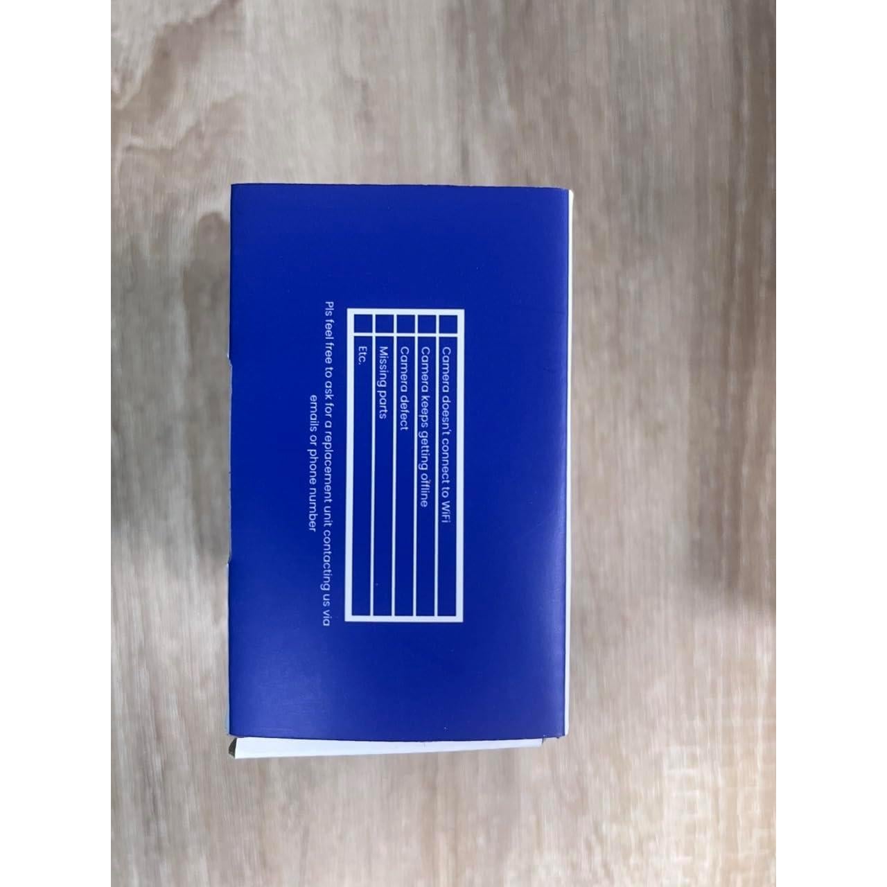 Cámara de Seguridad 2K AOQEE C1 Blanca con Visión Nocturna