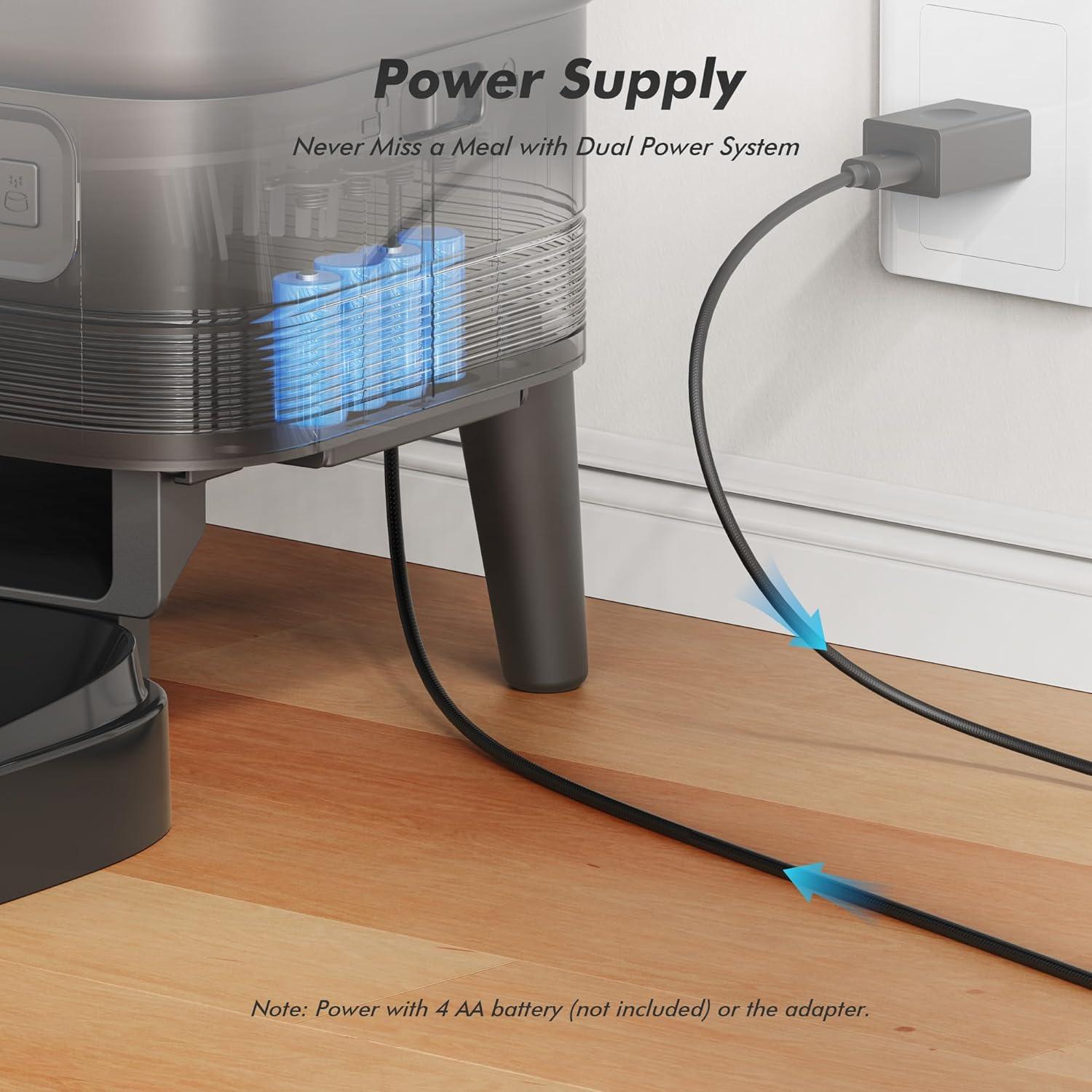 Comedero Automático Nityers 4L para Gatos y Perros Pequeños