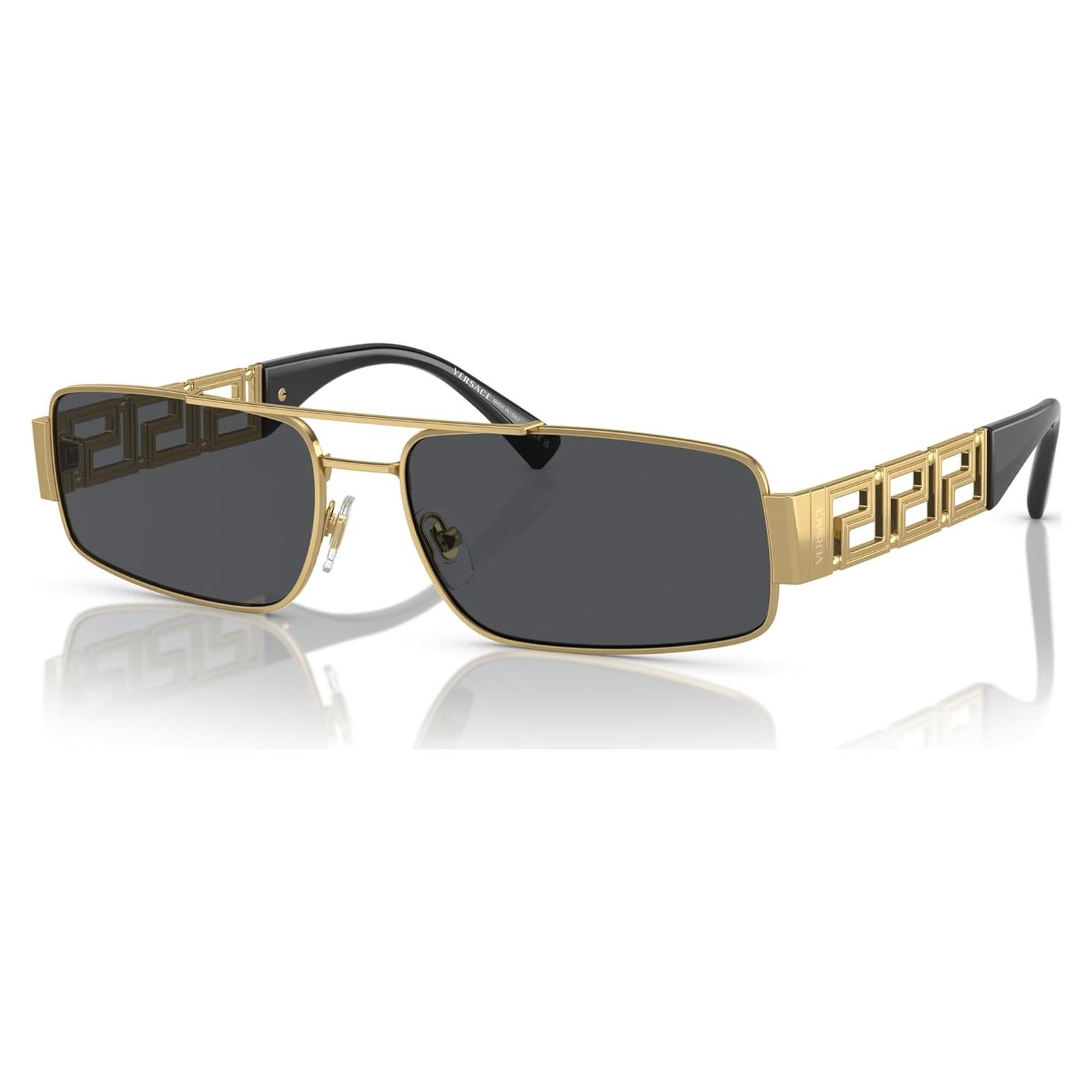 Gafas de sol Versace Hombre Marco Dorado Lentes 60mm