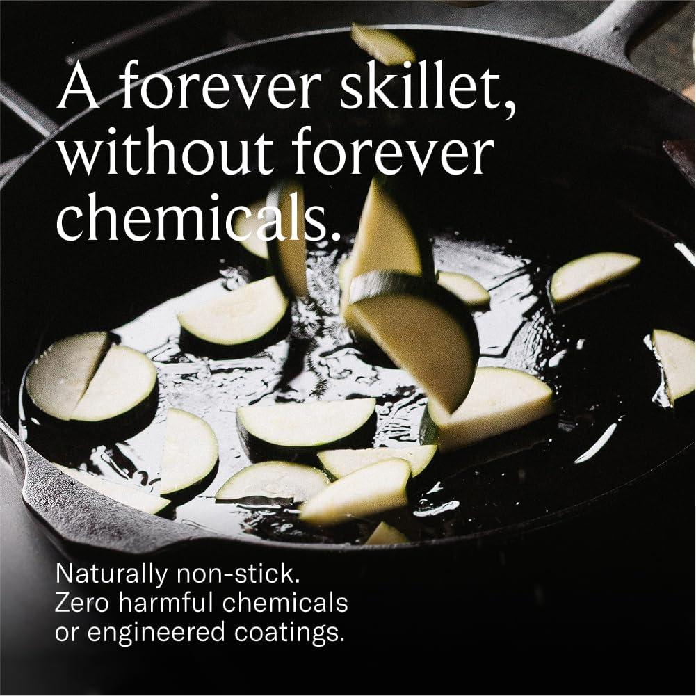 Sartén de Hierro Fundido Field Company 29.5 cm Pre-sazonada