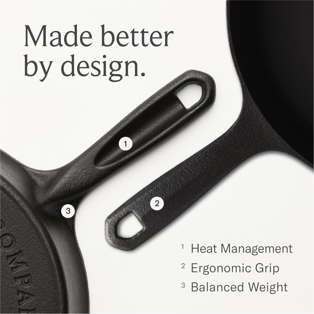 Sartén de Hierro Fundido Field Company 29.5 cm Pre-sazonada