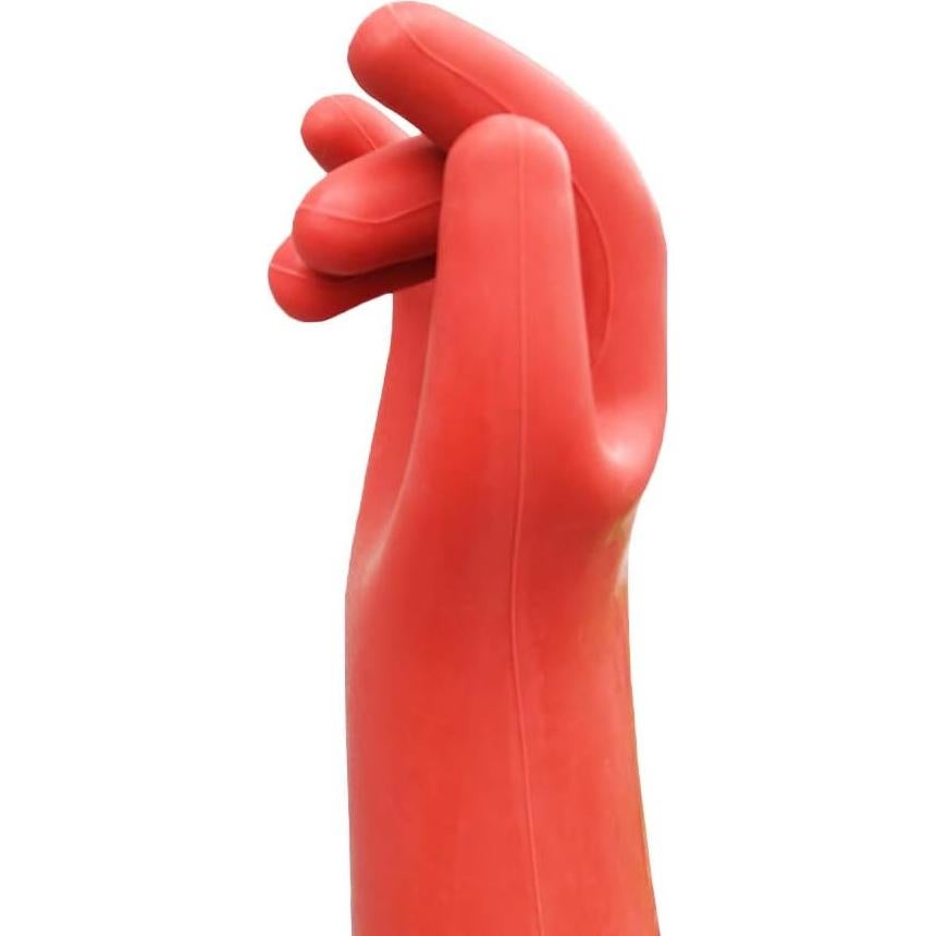 Guantes de Goma Aislados Eléctricos ShuangAn 12KV 35.56cm