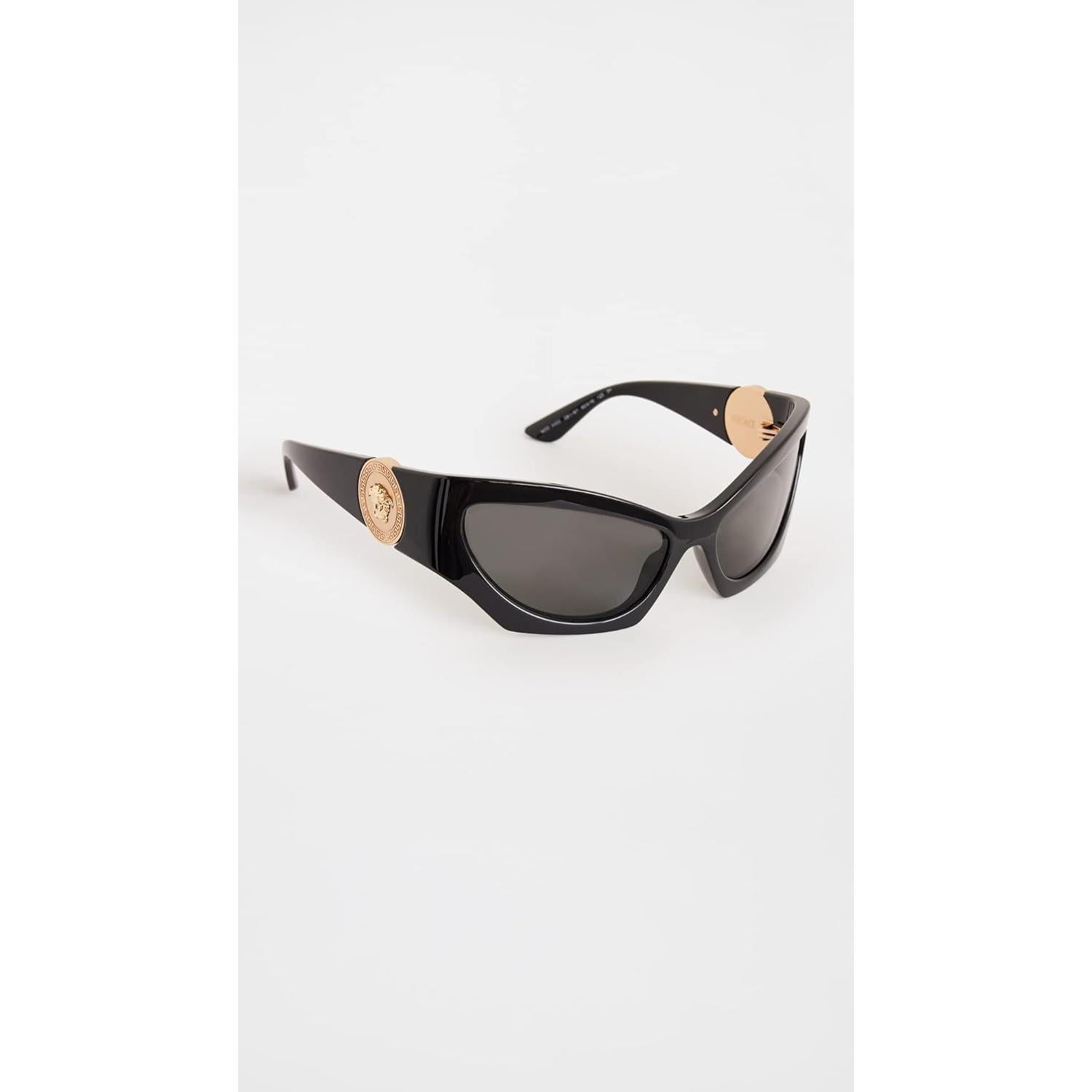 Gafas de sol ojo de gato Versace para mujer - Negro
