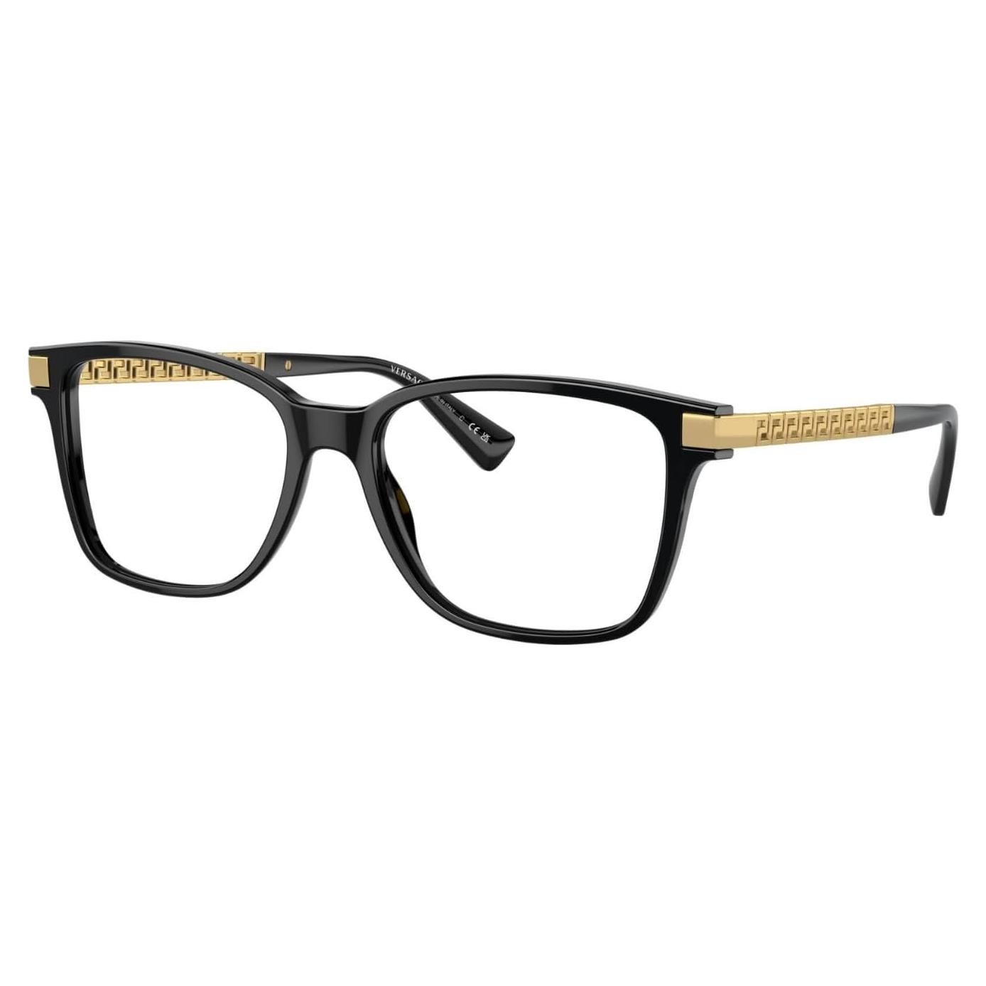 Gafas de Montura Versace VE3340U - Negro, Lente Demo 55mm