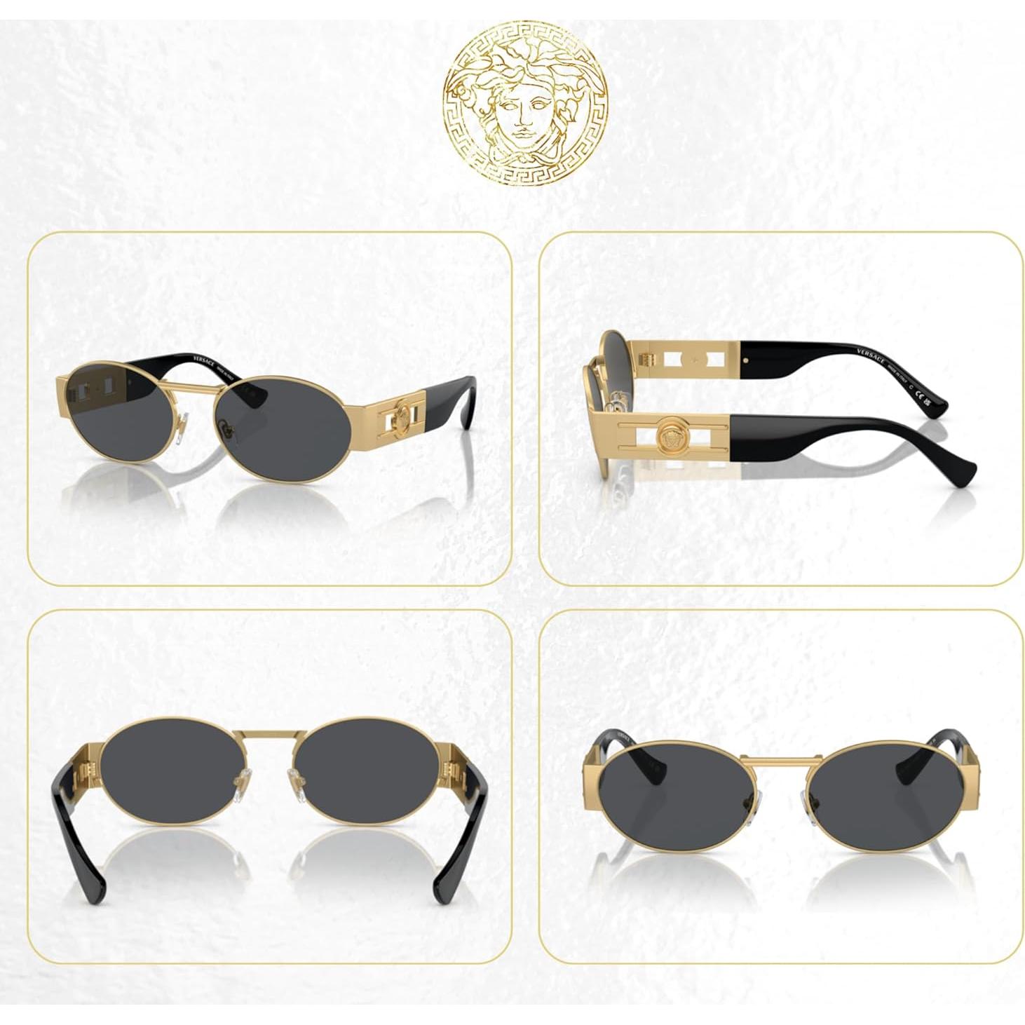 Gafas de sol ovaladas Versace VE2264 unisex con kit iWear