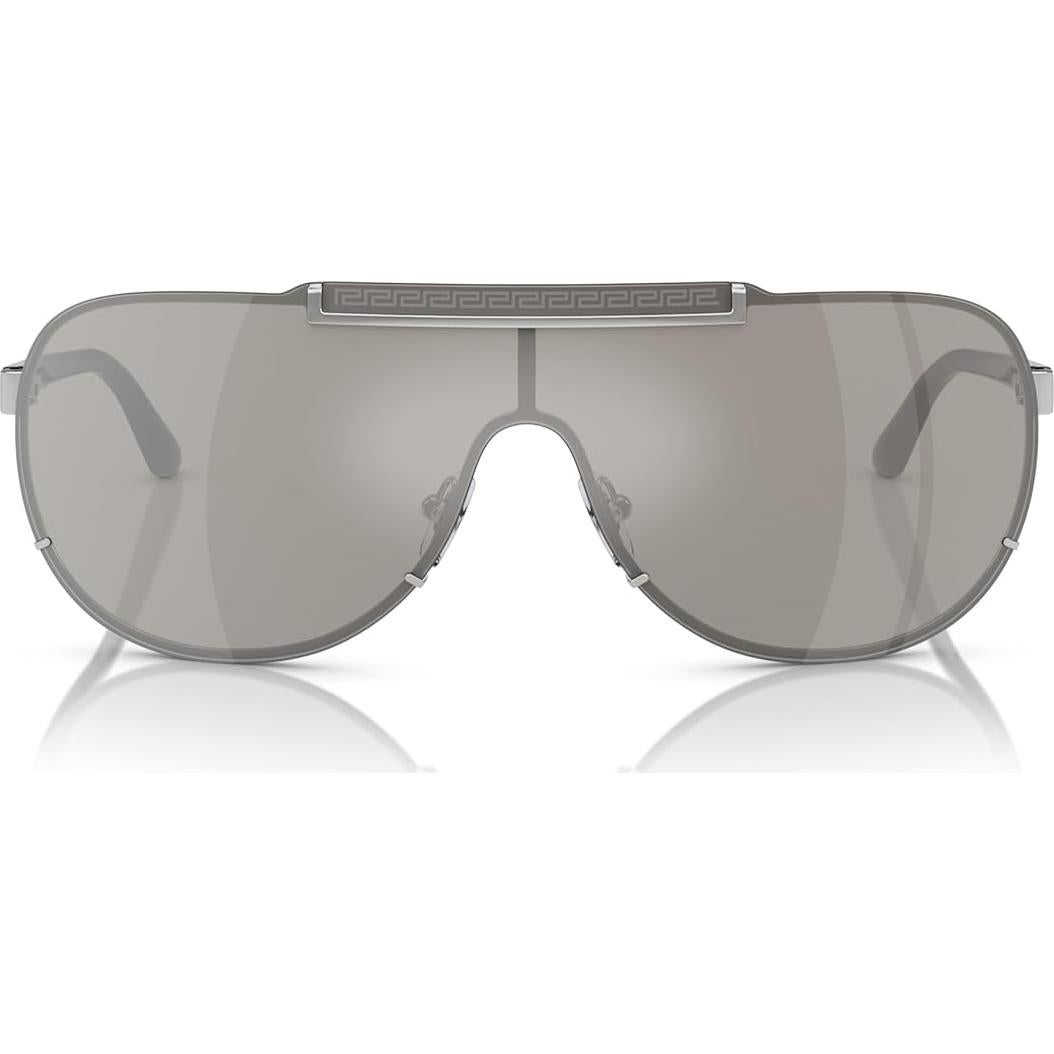 Gafas de sol Versace VE2140 Metal Plata Lente Espejo