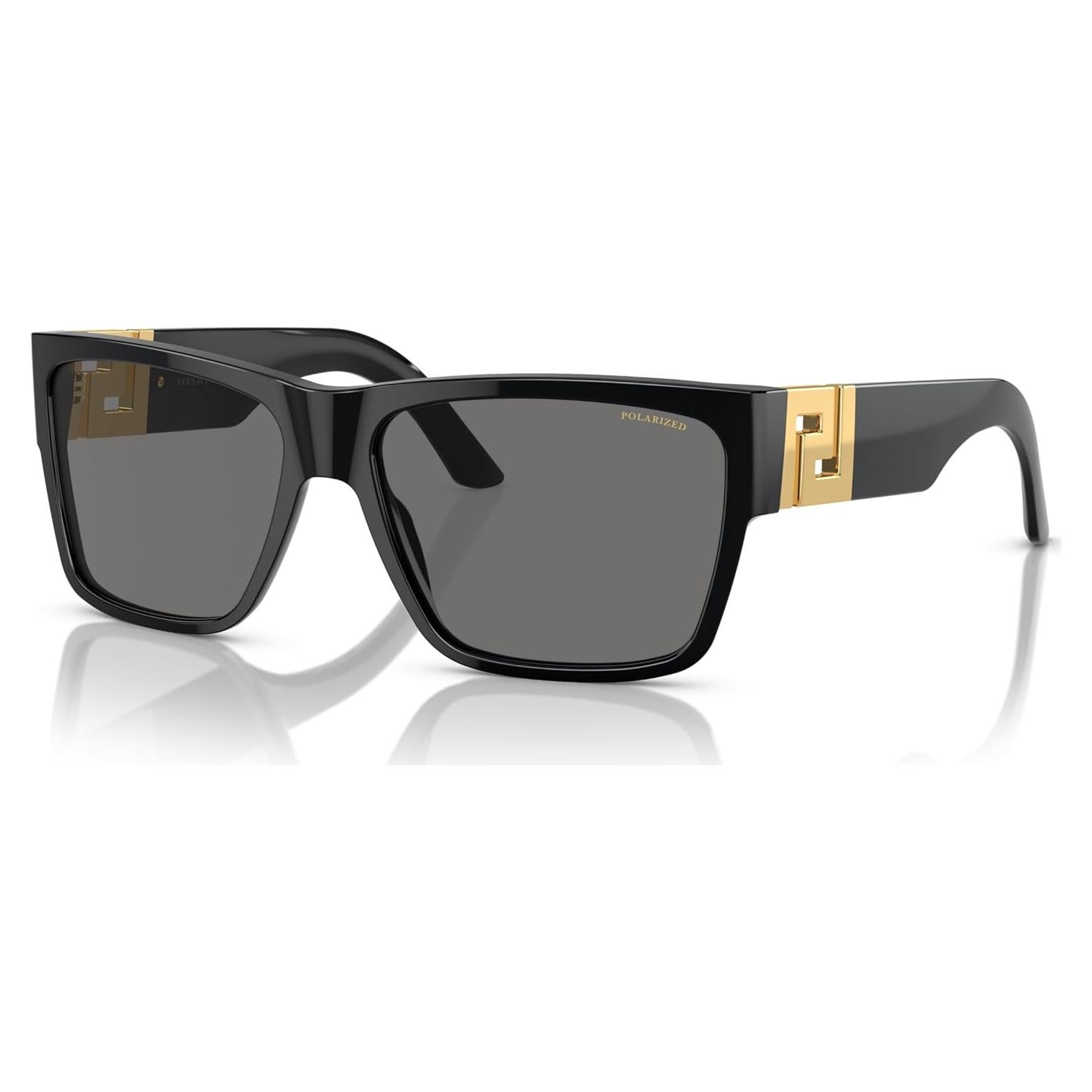 Gafas de sol Versace VE4296 Acetato Negro Polarizadas