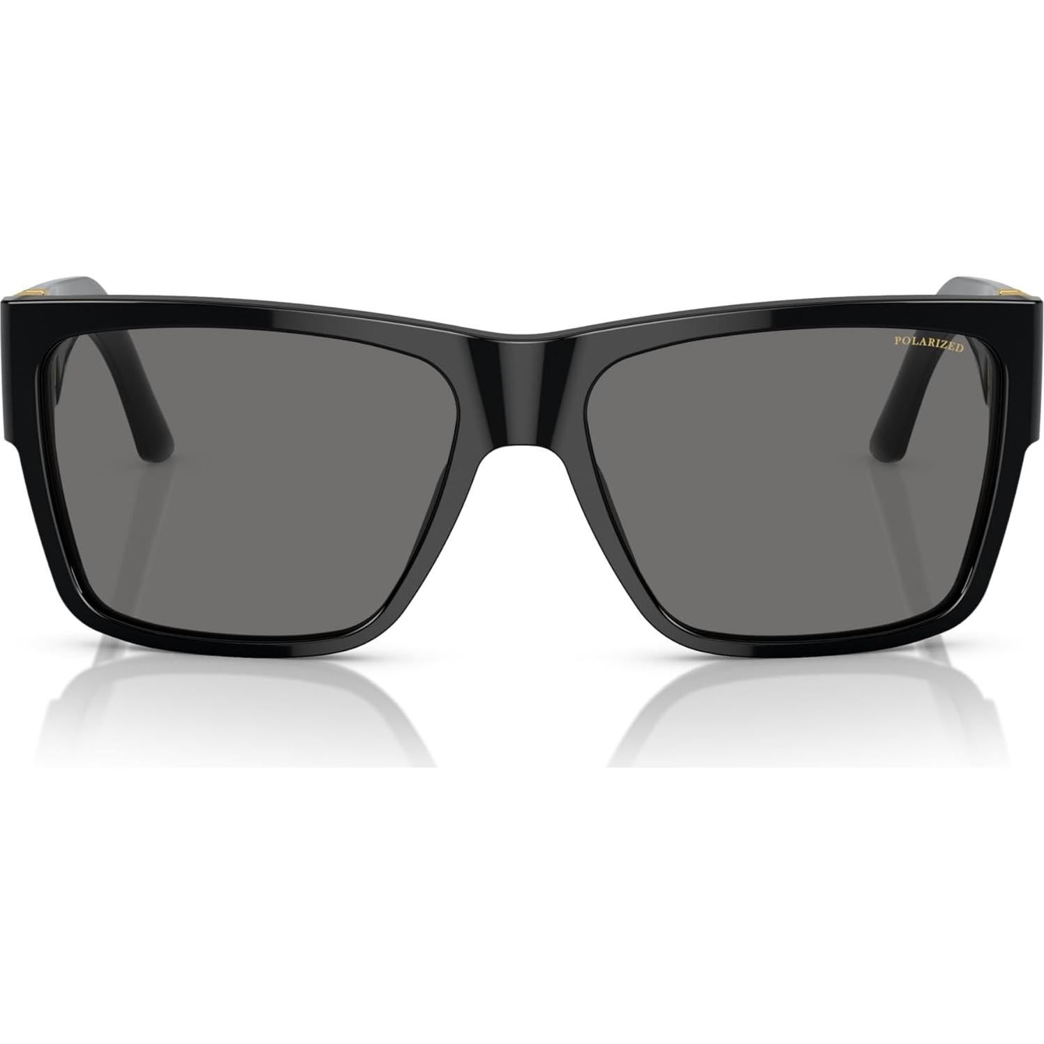 Gafas de sol Versace VE4296 Acetato Negro Polarizadas