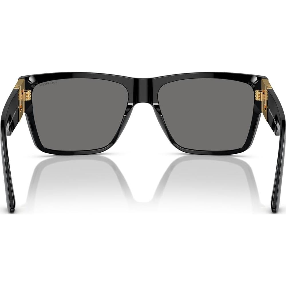 Gafas de sol Versace VE4296 Acetato Negro Polarizadas