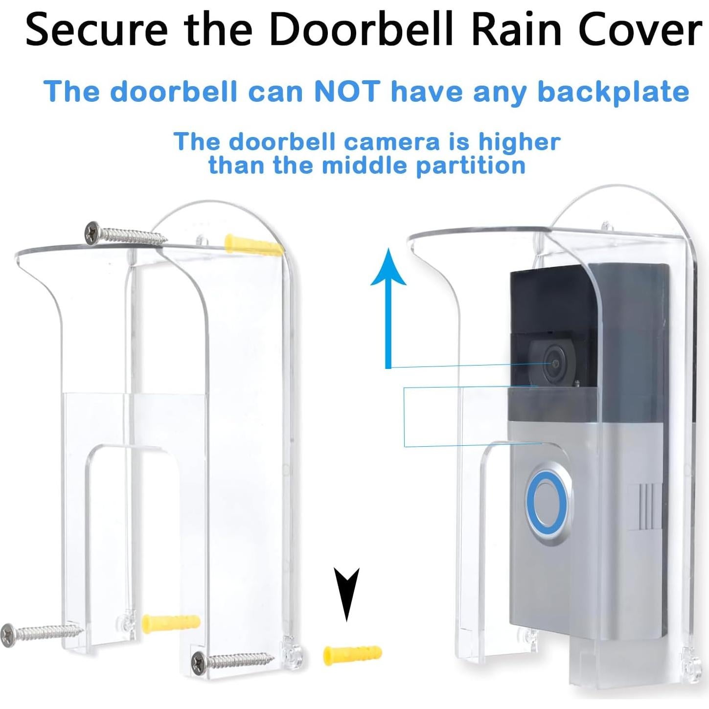 Cubierta de timbre TEKCAM resistente a la intemperie 7,62 cm