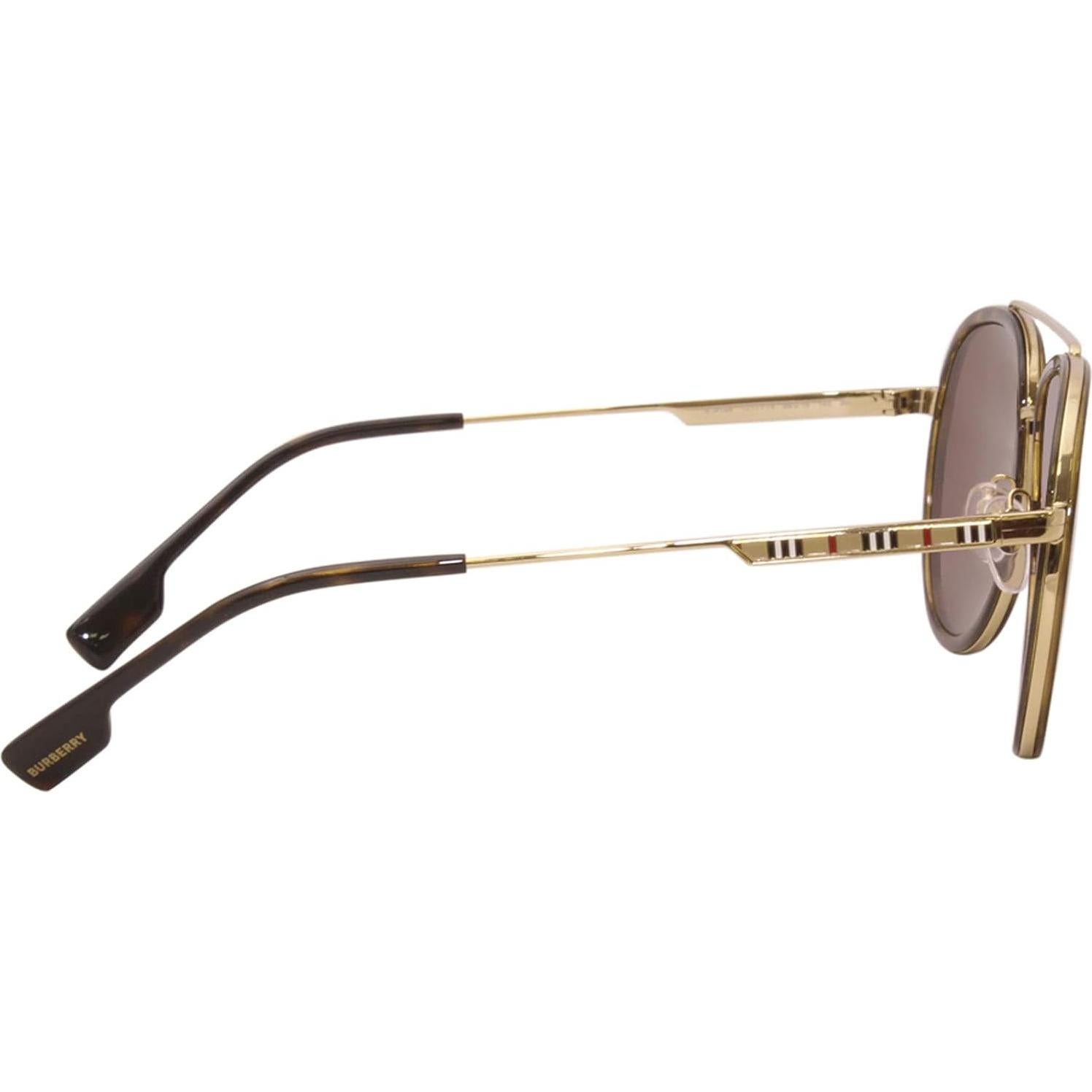 Gafas de sol Burberry B 3125 Oliver Piloto Oro Marrón