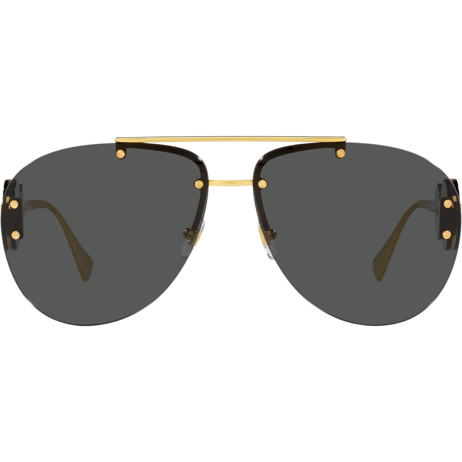 Gafas de sol Versace Mujer Marco Dorado Lentes 63mm