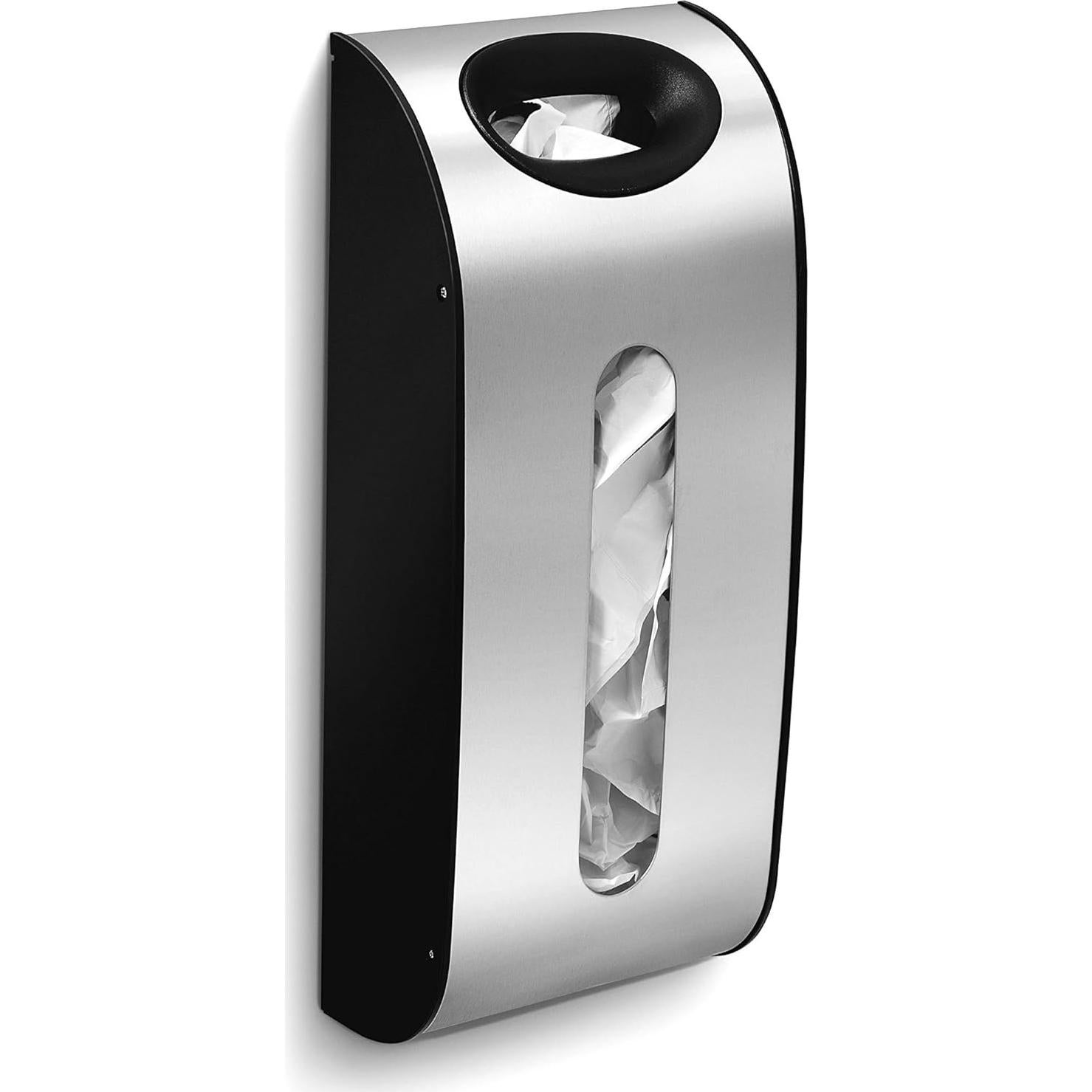 Dispensador de bolsas de supermercado simplehuman acero inoxidable