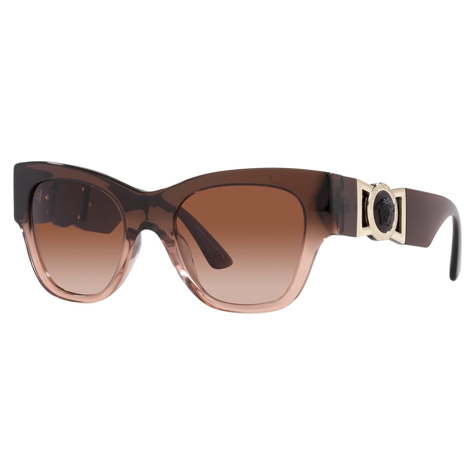 Gafas de sol Versace Mujer Cat Eye 52mm Marrón Degradado