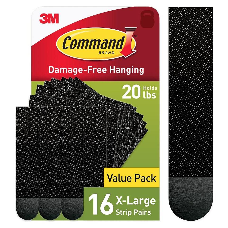 Tiradores para Colgar Cuadros Command 9 kg X-Large - 16 Pares