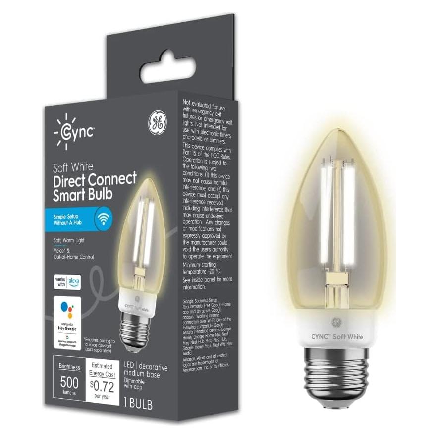 Bombilla Inteligente GE Lighting 6W BM Regulable 2700K