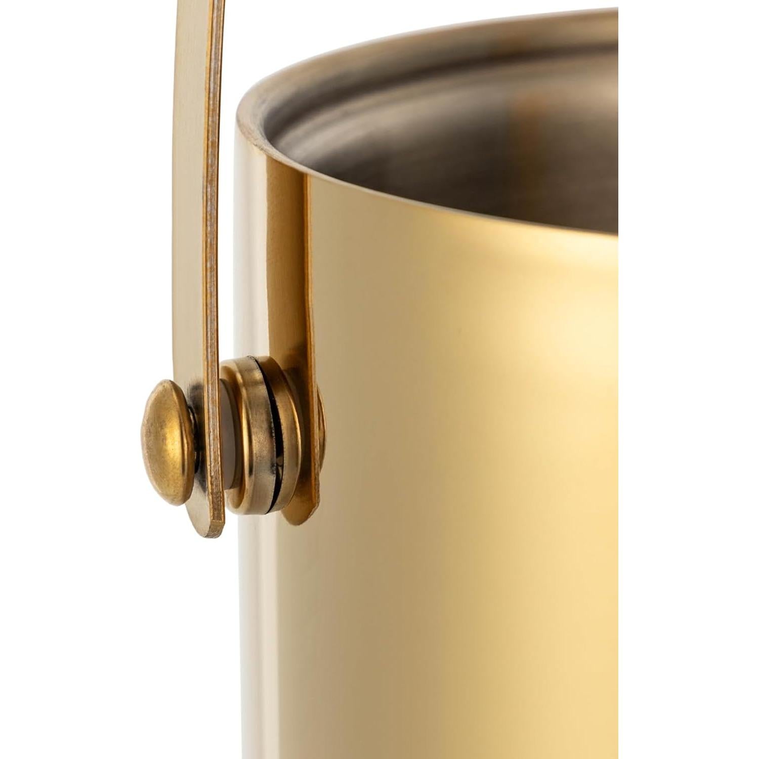 Cubo de Hielo Aislado SenceTech 1.4L Acero Inoxidable Dorado