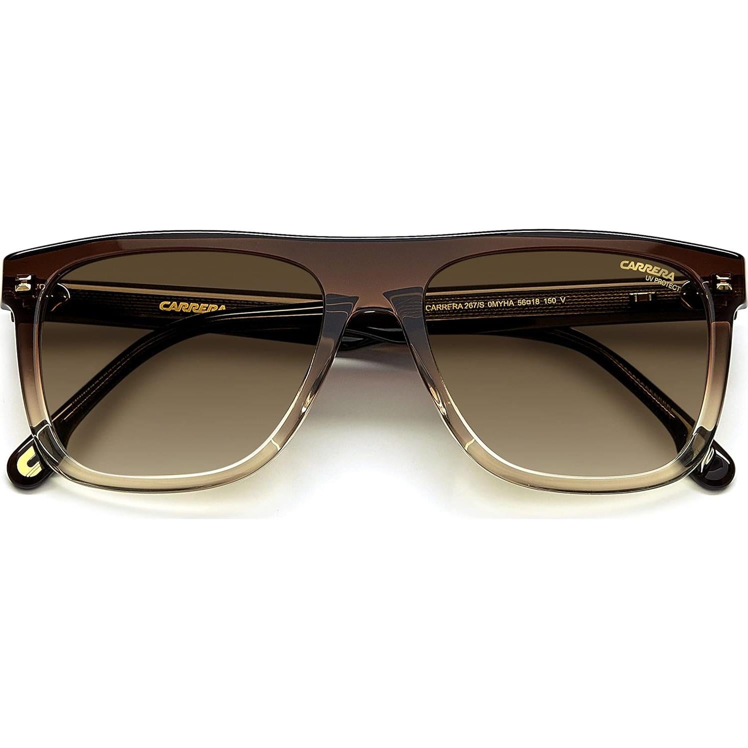 Gafas de sol Carrera 267/s unisex 56mm color negro